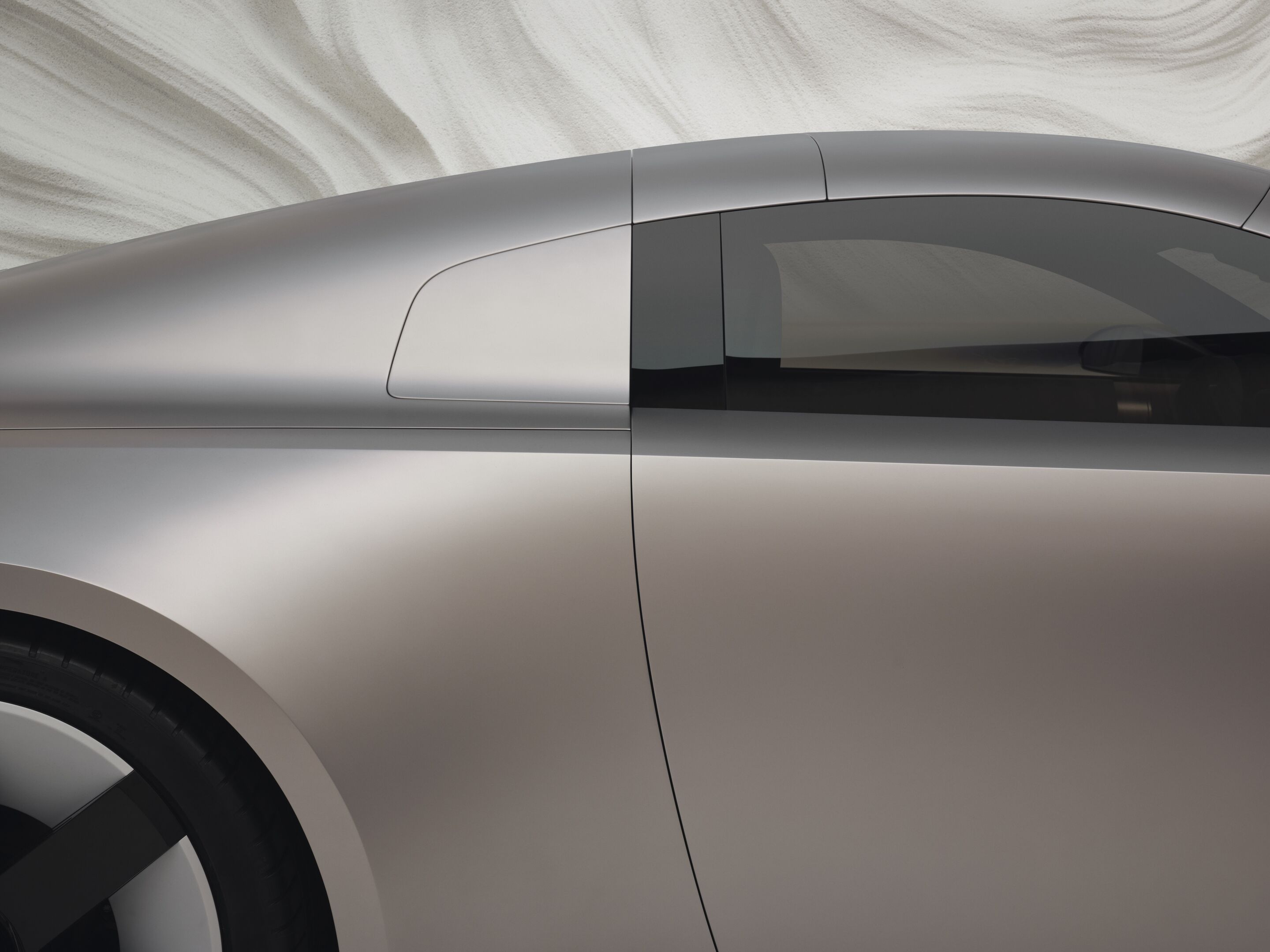 Audi Concept C - Static studio shot, exterior, side view, detail