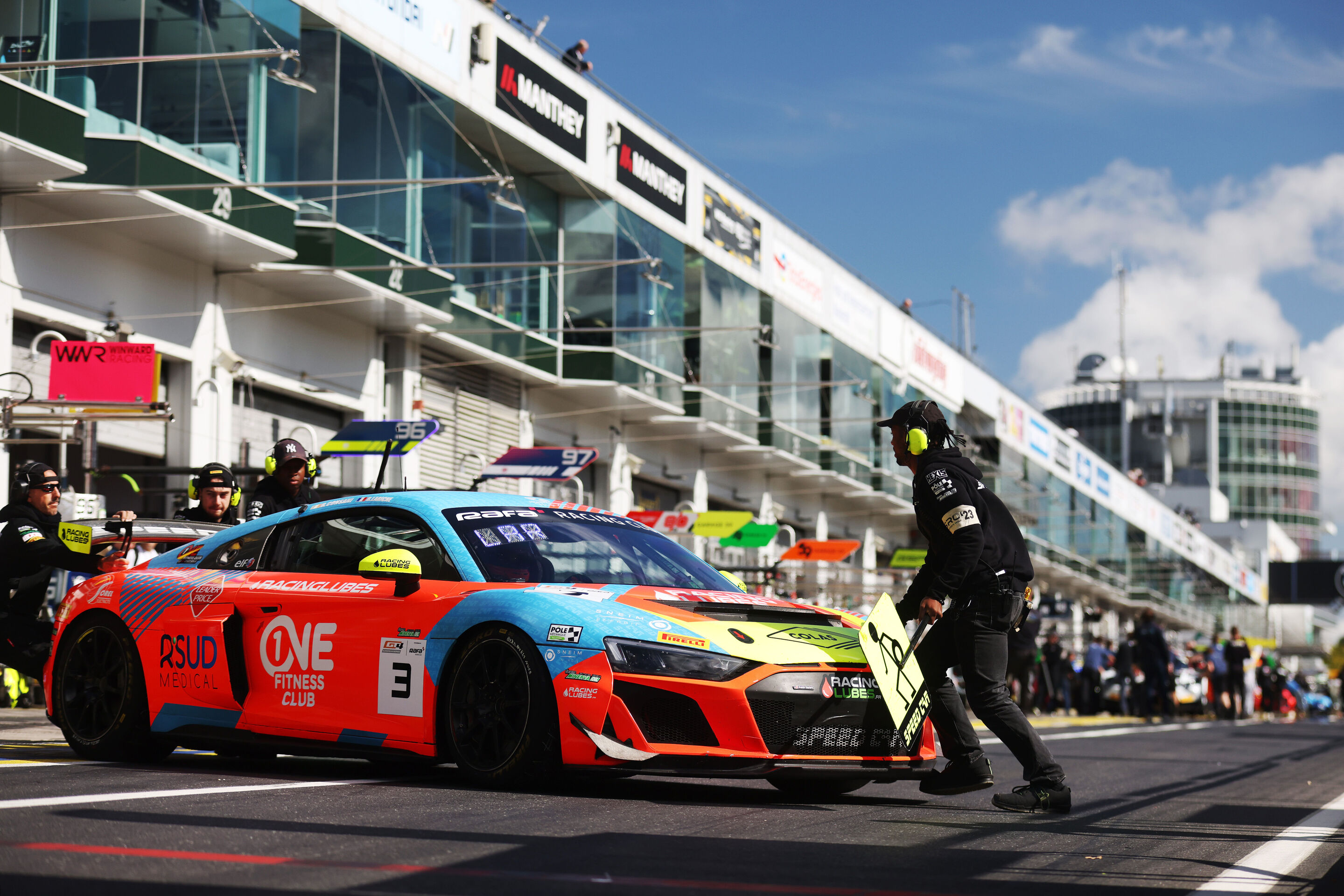 GT4 European Series 2025 - Audi R8 LMS GT4 #3 (Team Speedcar), Robert Consani/Benjamin Lariche
