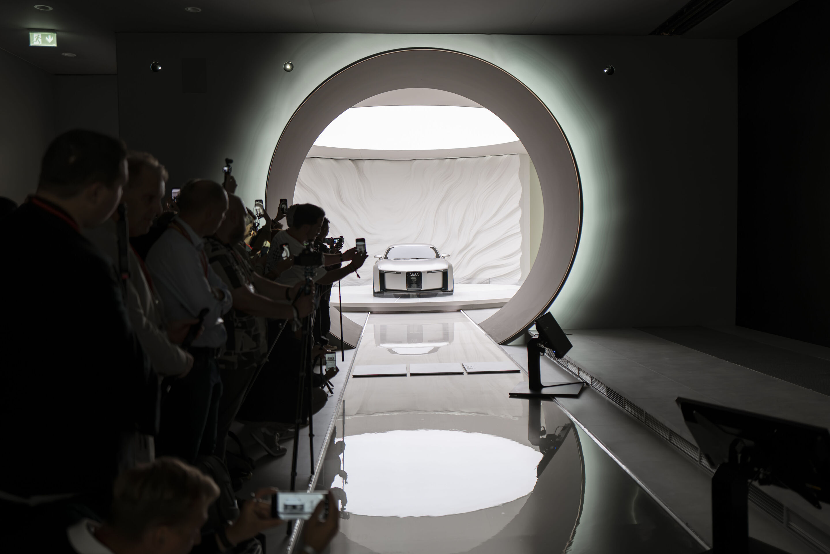 Audi at IAA Mobility - The Audi Concept C makes its trade show debut at the Open Space on Wittelsbacherplatz.