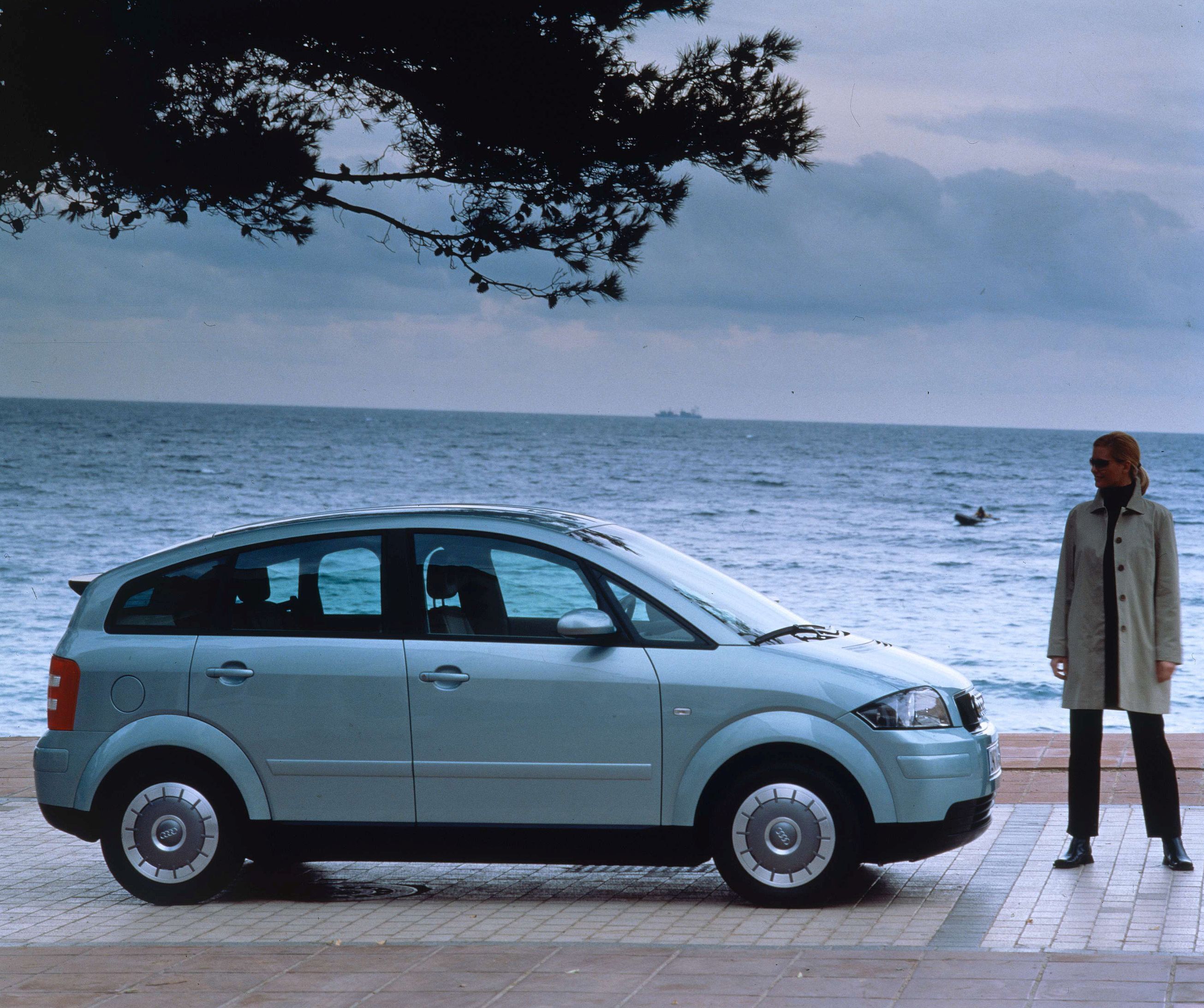 Leading light: the Audi A2 launched 25 years ago - The Audi A2 was launched in 2000 – 25 years ago. The picture shows the Audi A2 1.2 TDI as the world’s first four-door three-liter car.