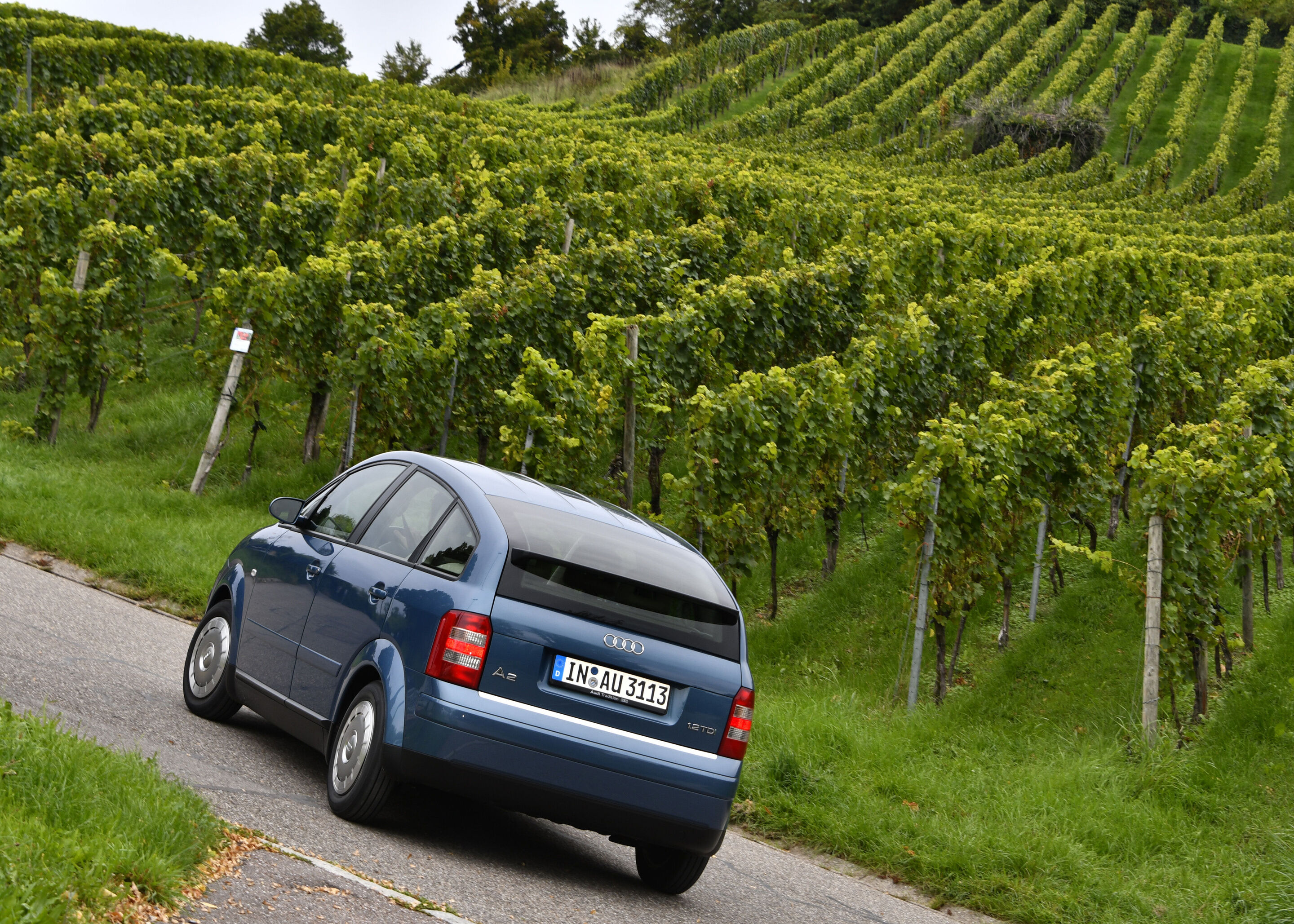 Leading light: the Audi A2 launched 25 years ago - The Audi A2 was launched in 2000 – 25 years ago. The picture shows the Audi A2 1.2 TDI as the world’s first four-door three-liter car, rolling shot.