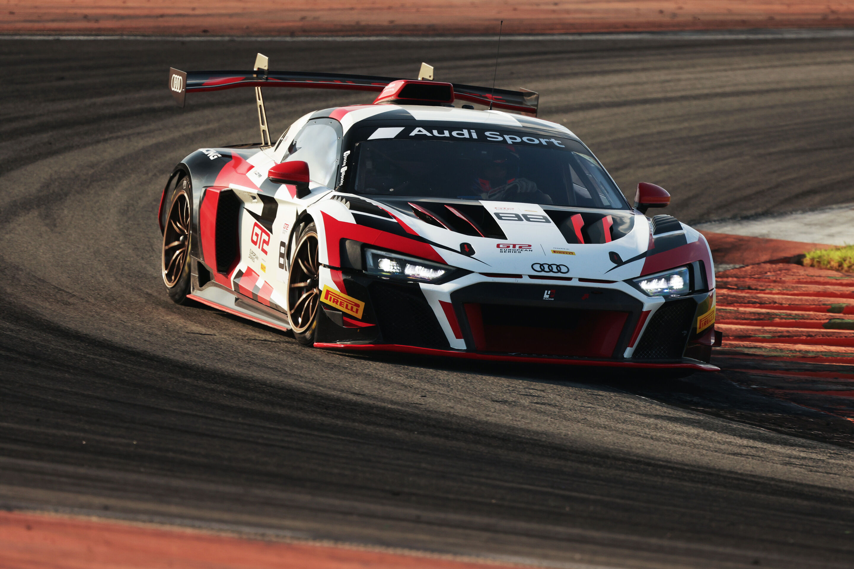 GT2 European Series 2025 - Audi R8 LMS GT2 #88 (LP Racing), Luca Pirri