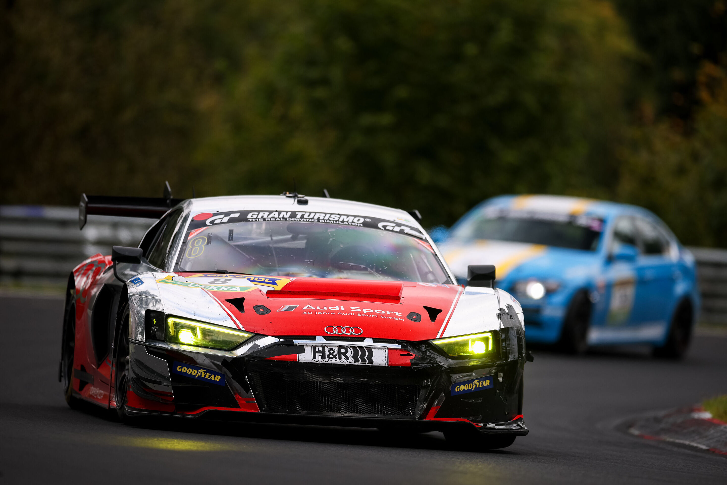 Nürburgring Langstrecken-Serie 2025 - Audi R8 LMS #8 (Juta Racing), Selv/Alexey Veremenko