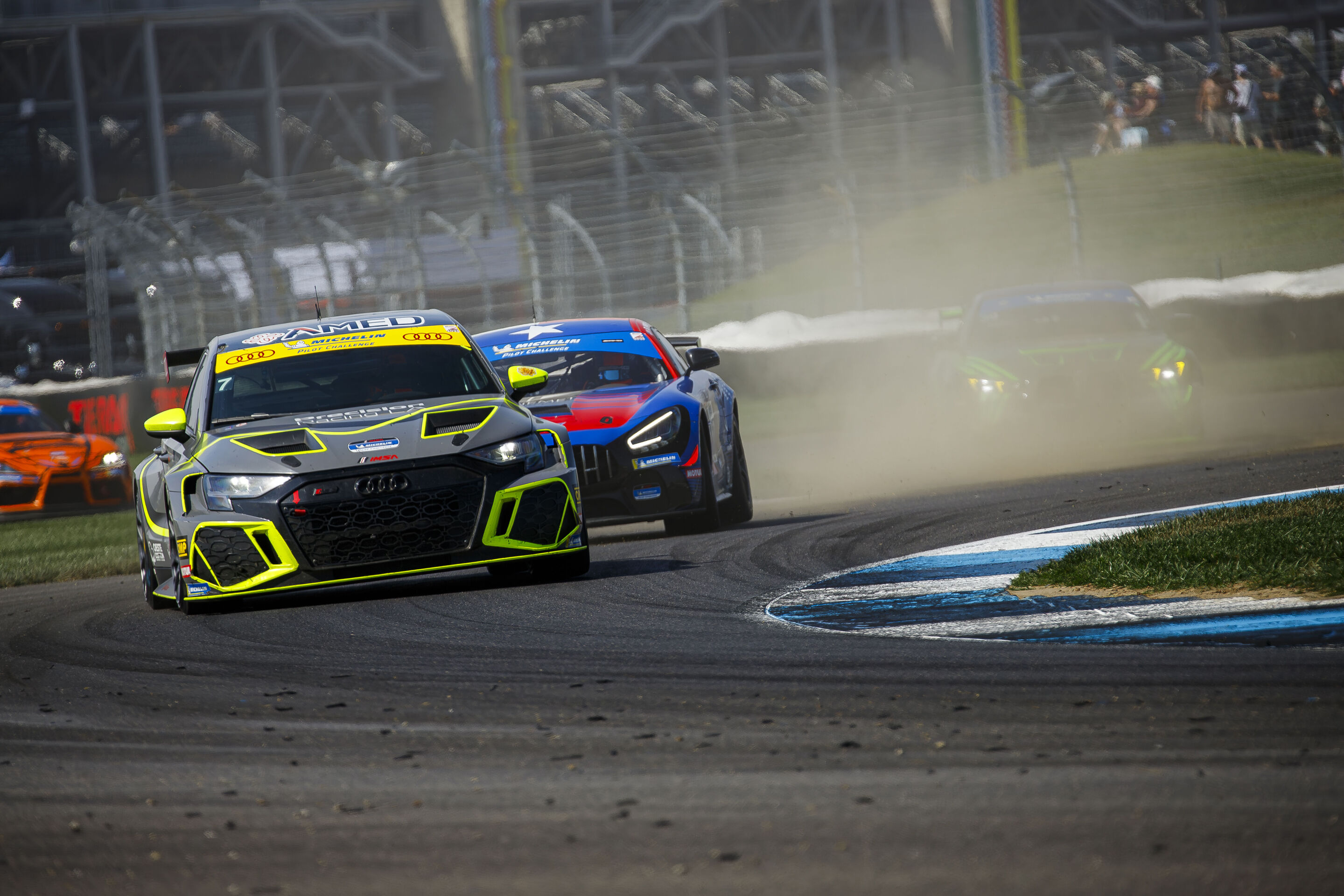 IMSA Michelin Pilot Challenge 2025 - Audi RS 3 LMS #7 (Precision Racing LA), Ryan Eversley/Celso Neto