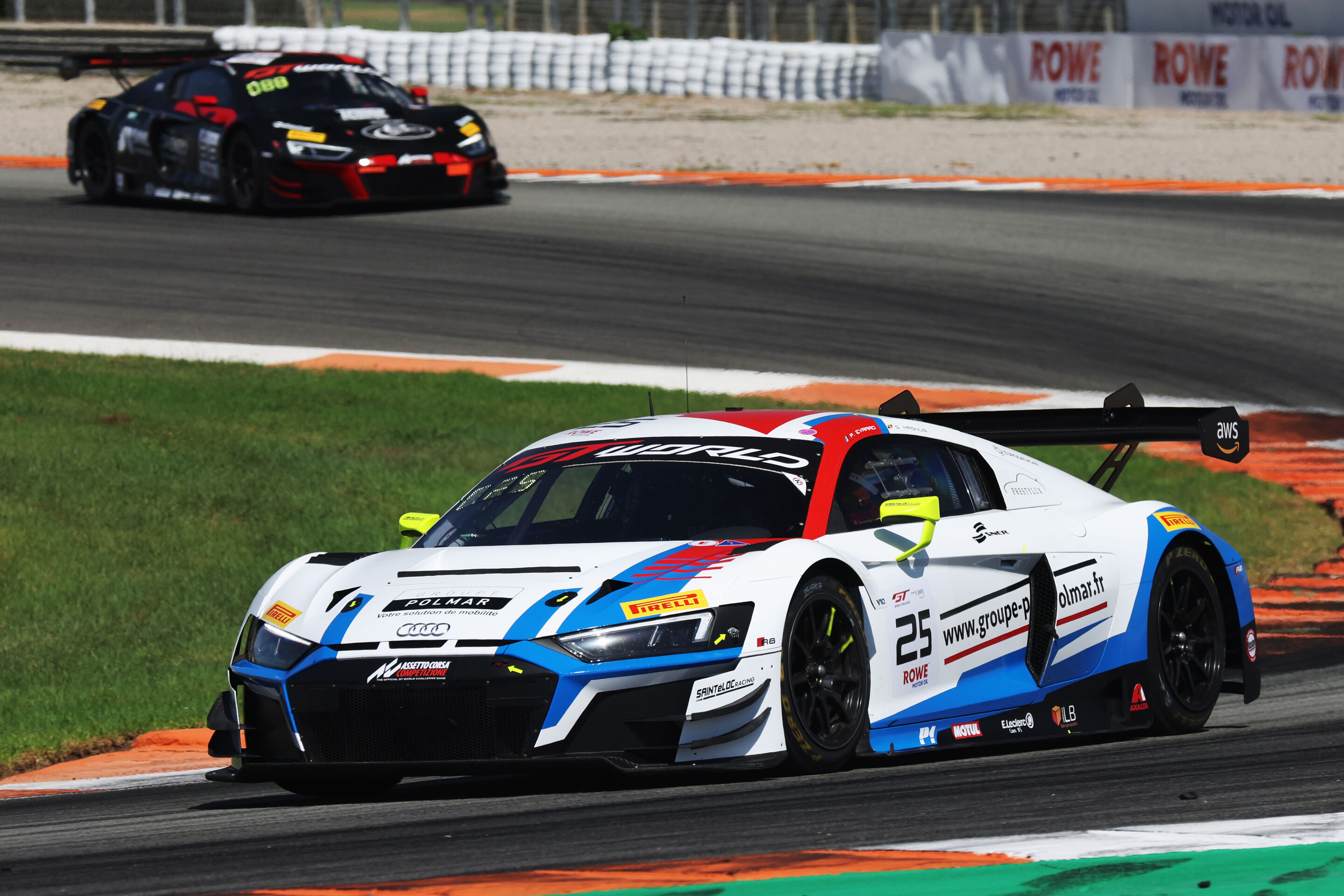GT World Challenge Europe 2025 - Audi R8 LMS #25 (Saintéloc Racing), Paul Evrard/Gilles Magnus