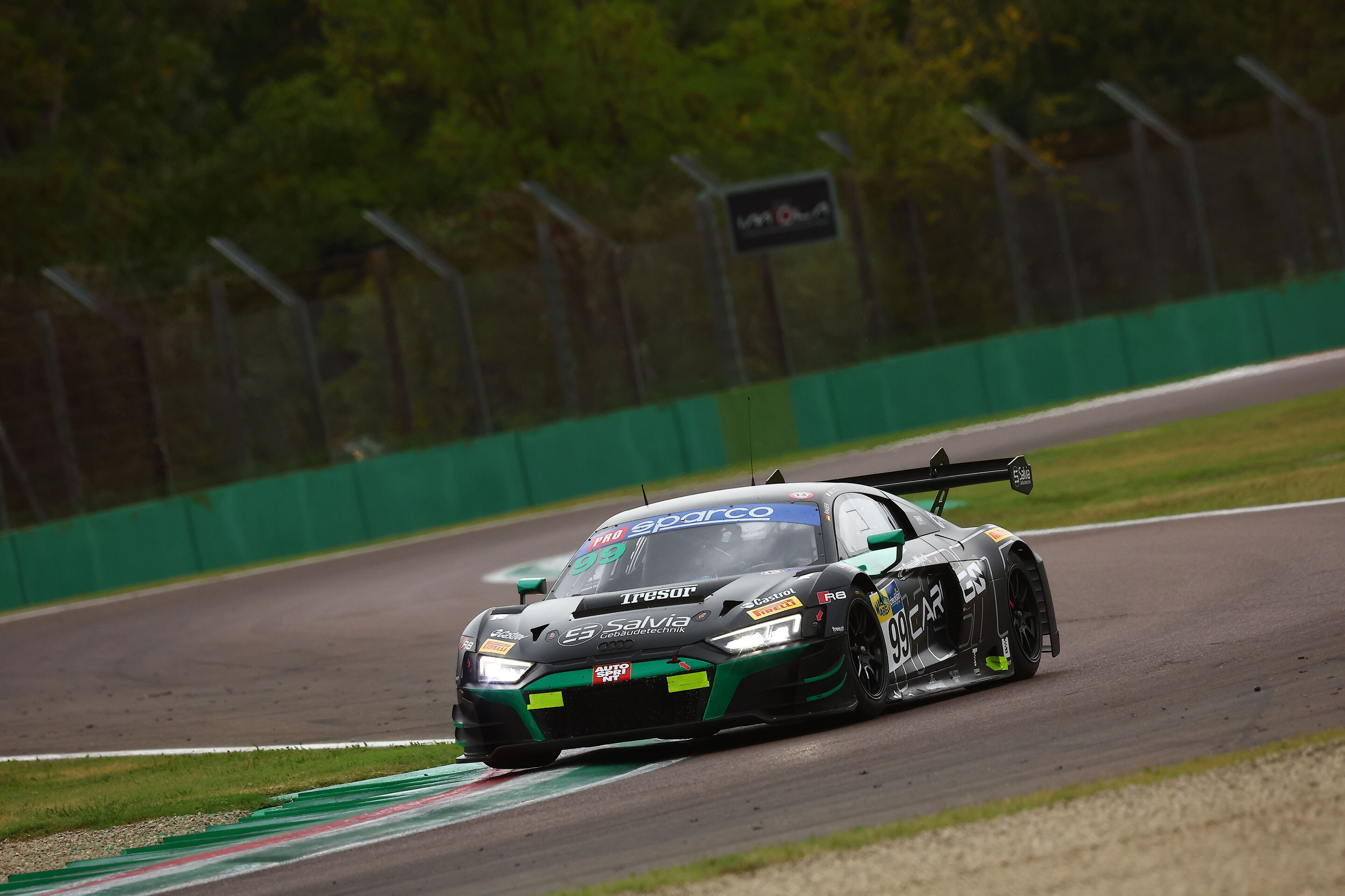 Campionato Italiano Gran Turismo 2025 - Audi R8 LMS #99 (Tresor Attemtpo Racing), Rocco Mazzola/Fabio Rauer