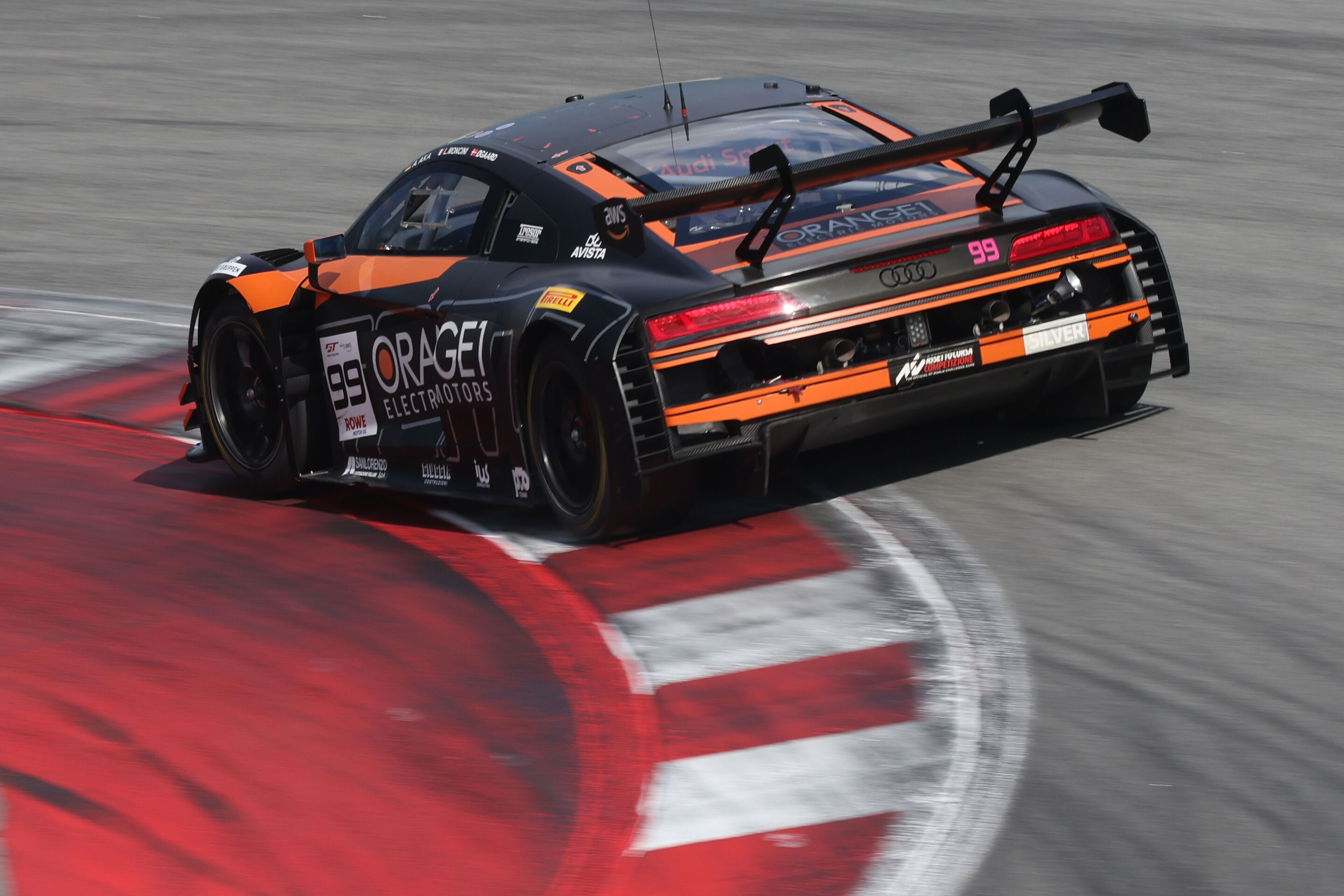 GT World Challenge Europe 2025 - Audi R8 LMS #99 (Tresor Attempto Racing), Alex Aka/Leonardo Moncini/Sebastian Øgaard