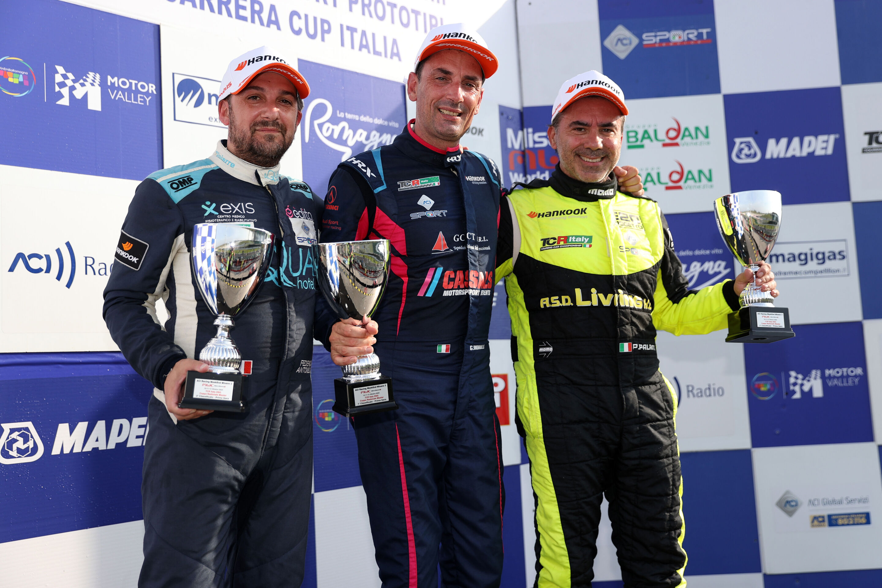 TCR Italy DSG 2025 - Federico Antonelli, Gustavo Sandrucci, Paolo Palanti