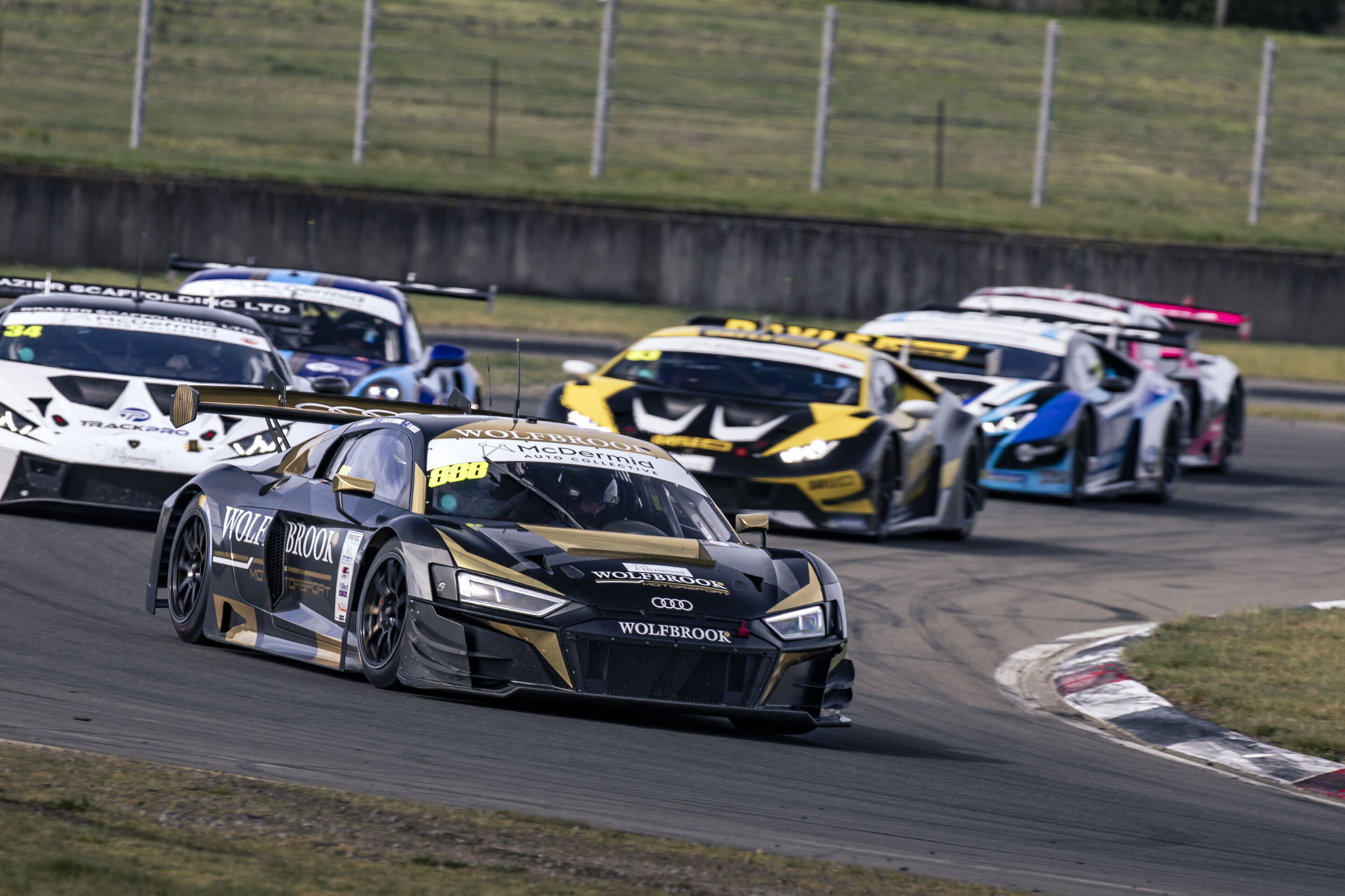 South Island Endurance Series 2025 - Audi R8 LMS #888 (Wolfbrook Motorsport), Steve Brooks/Bill Riding