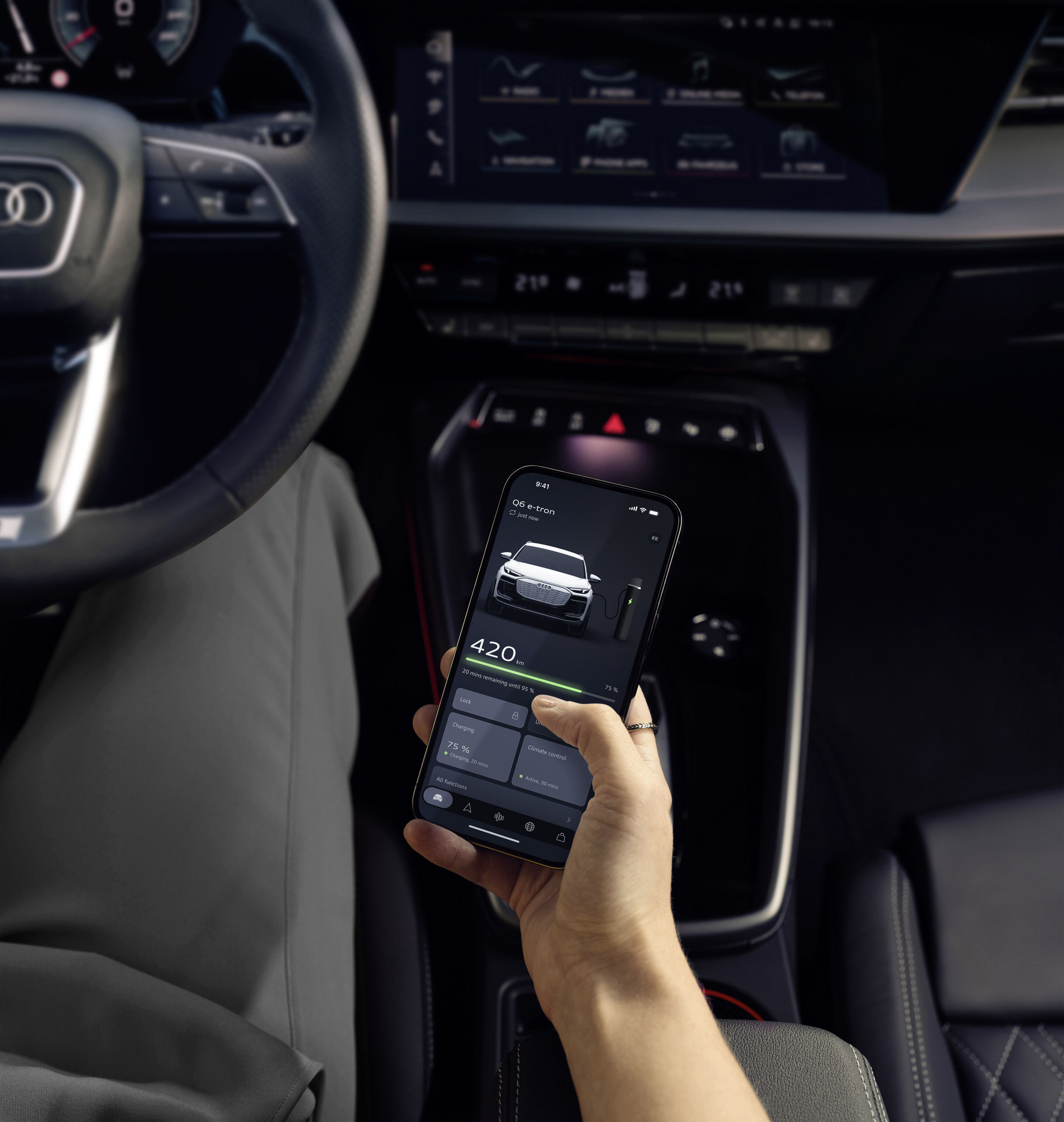 Relaunch of the myAudi app - Audi is strengthening its digital ecosystem with the relaunch of the myAudi app.