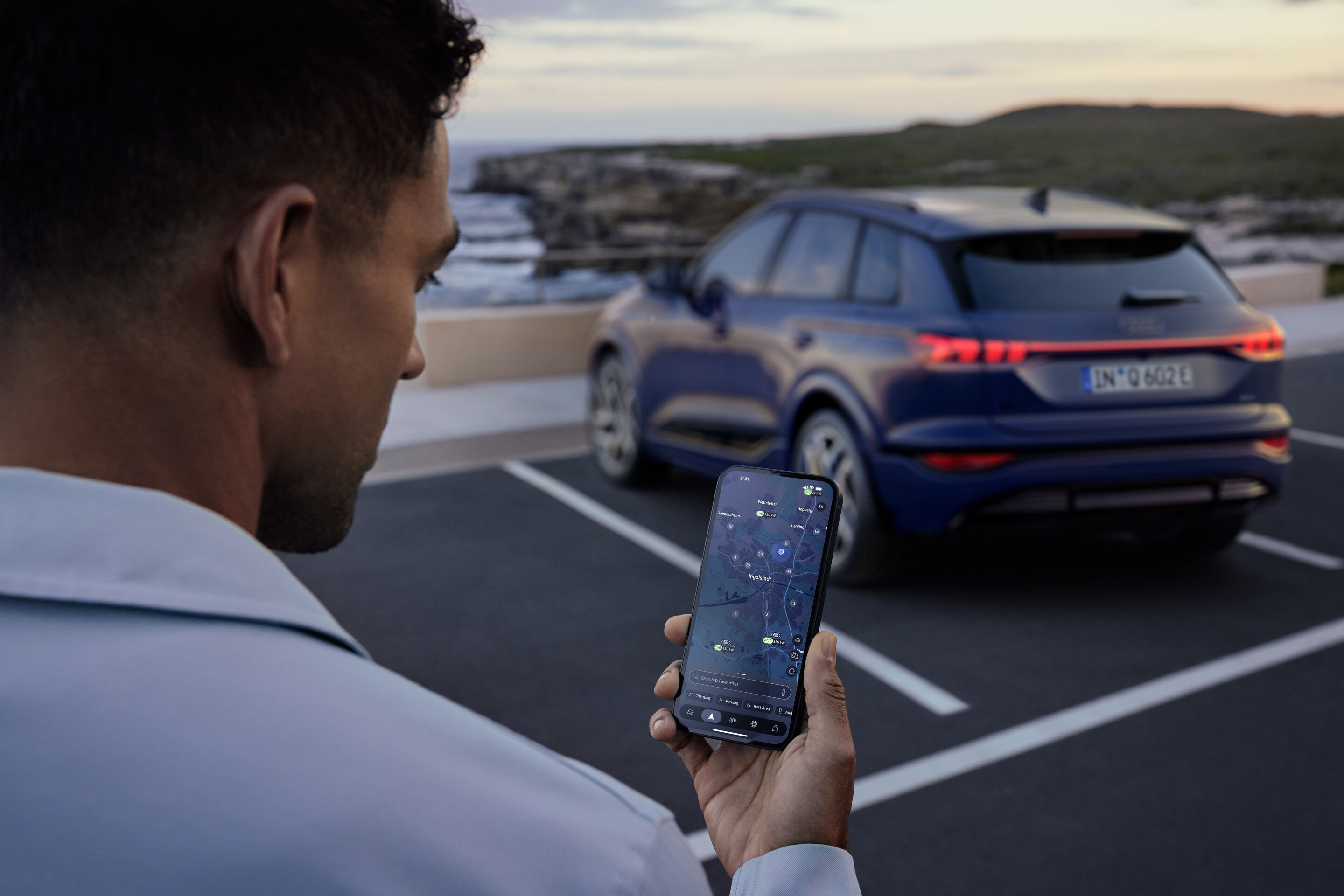 Relaunch of the myAudi app - Your car key is always with you on your smartphone.
