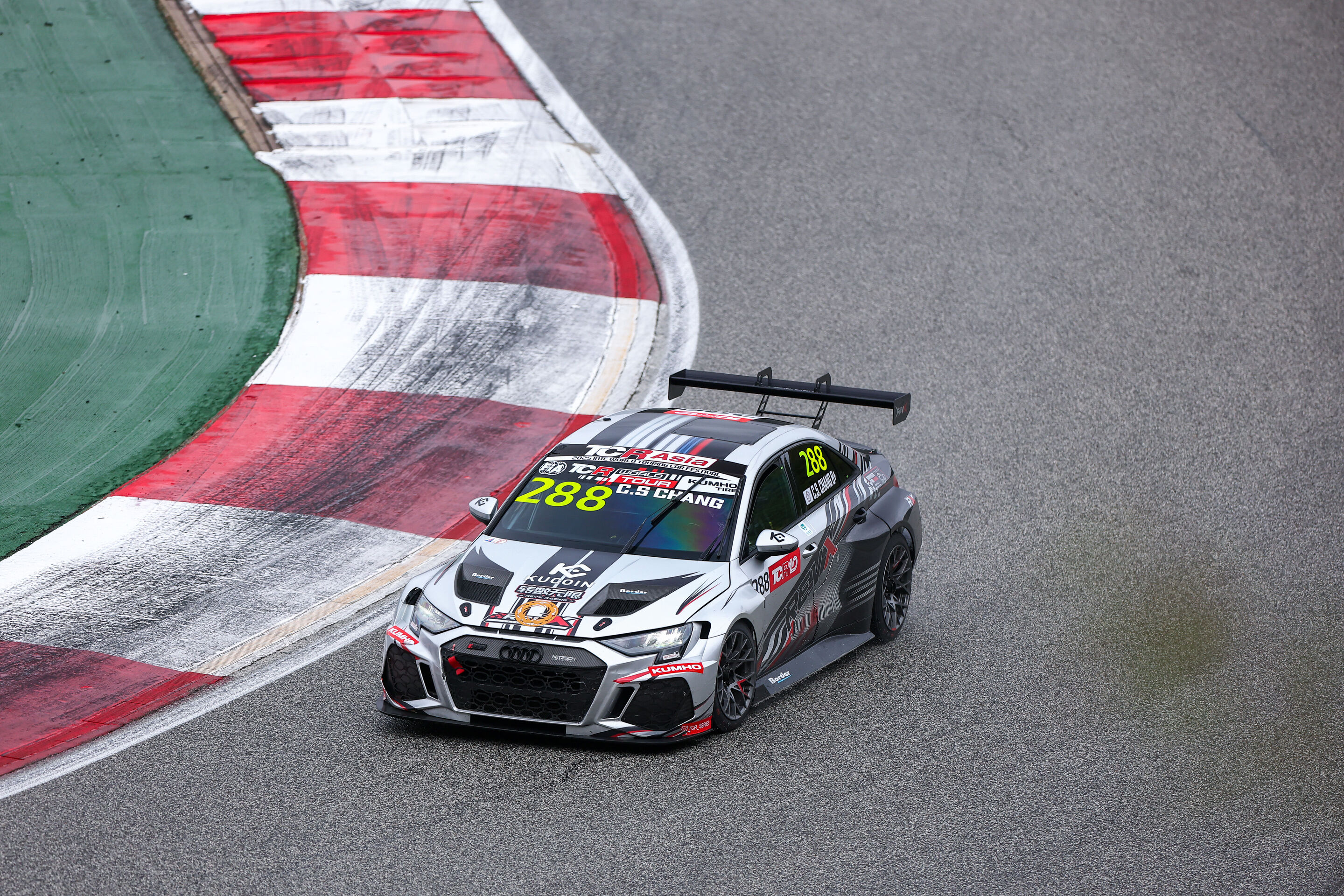 TCR Asia 2025 - Audi RS 3 LMS #288 (RevX Racing), Chien Shang Chang