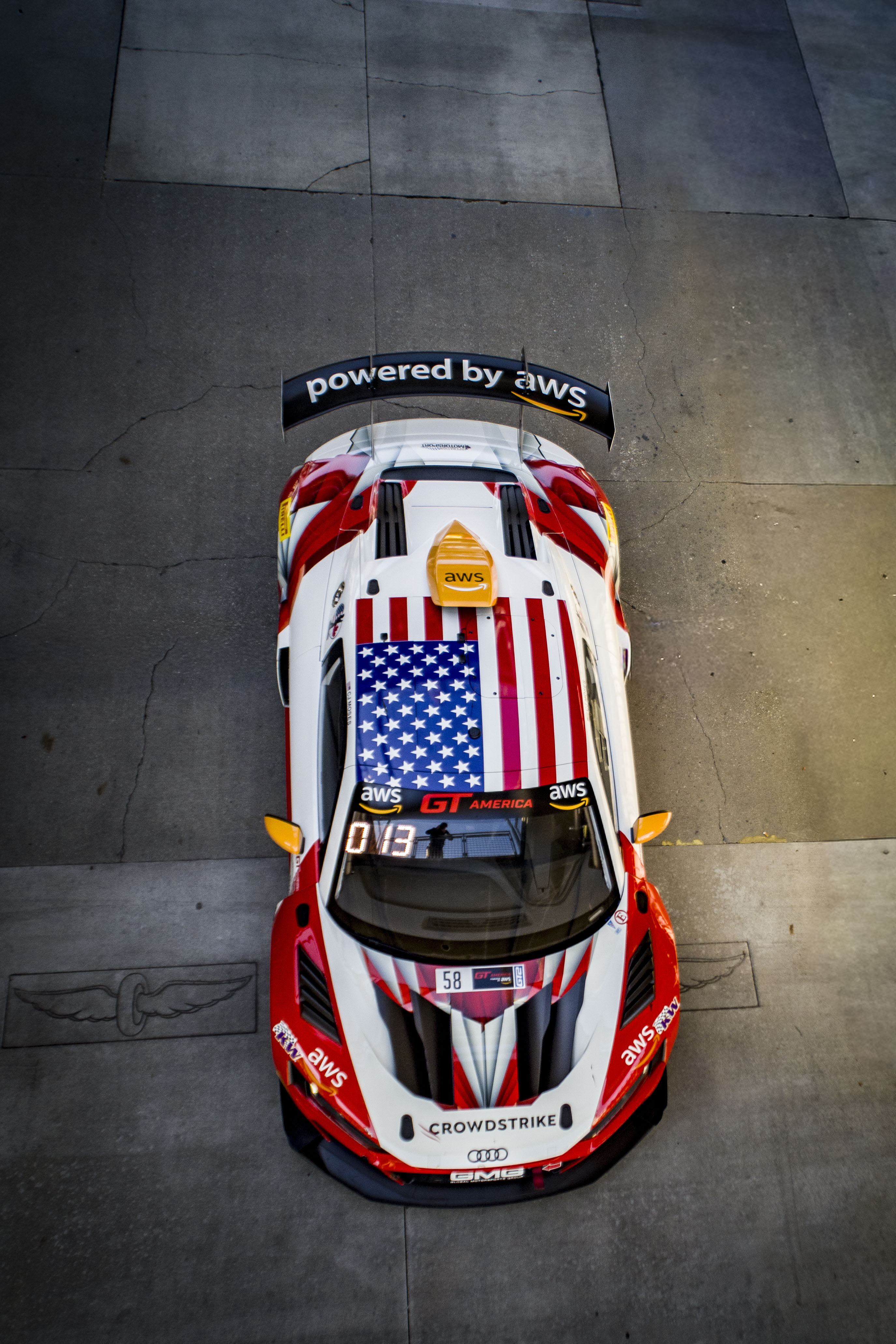 GT America 2025 - Audi R8 LMS GT2 #58 (GMG Racing), CJ Moses