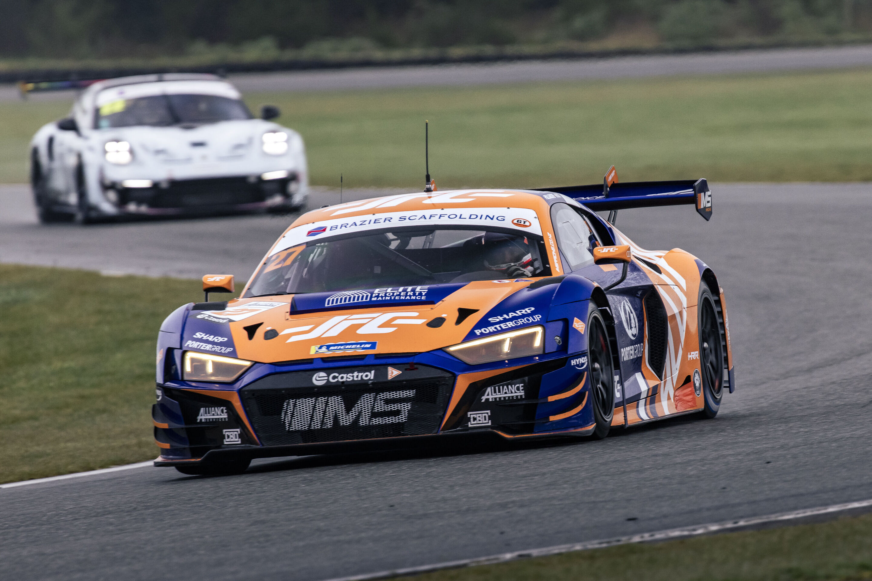 South Island Endurance Series 2025 - Audi R8 LMS #27 (IMS), Sam Fillmore/Jonny Reid