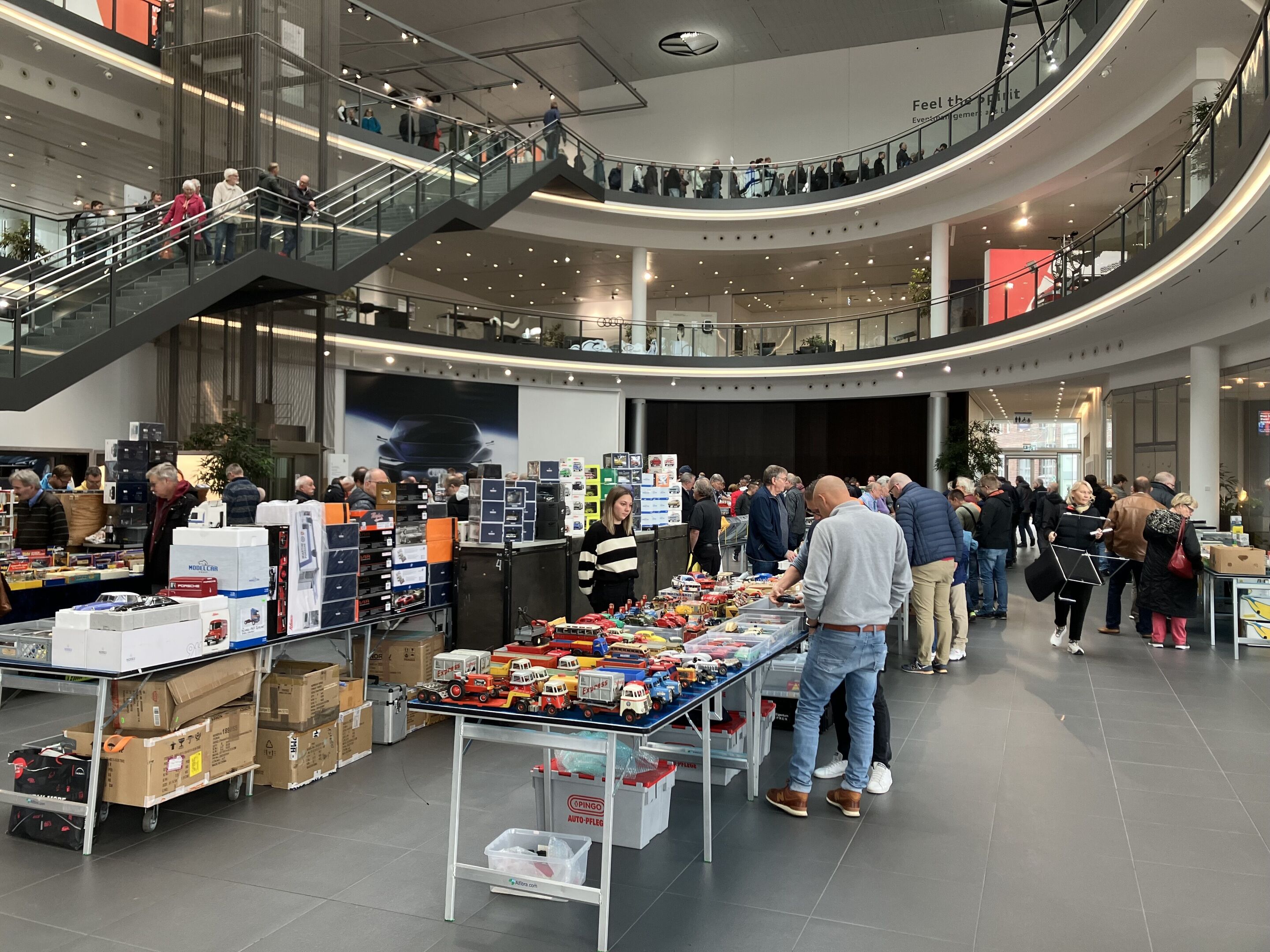 Doppel-Jubiläum bei Audi: 25. Modellautobörse in Neckarsulm und 30. Modellautobörse in Ingolstadt - Die 25. Audi Modellautobörse in Neckarsulm findet wieder im Audi Forum Neckarsulm statt.