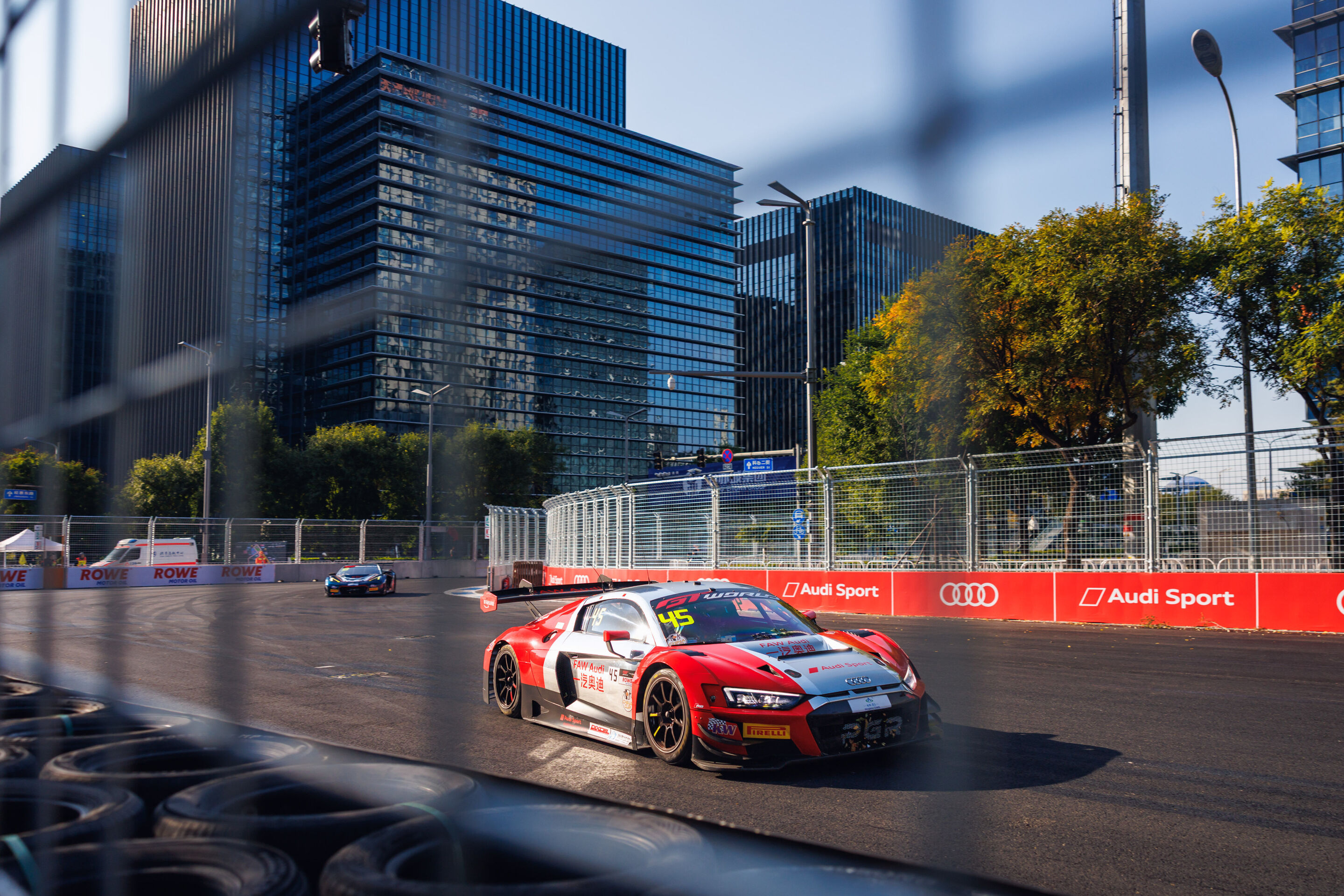 GT World Challenge Asia 2025 - Audi R8 LMS #45 (FAW Audi Sport Asia Team Phantom), Congfu Cheng/Yu Kuai
