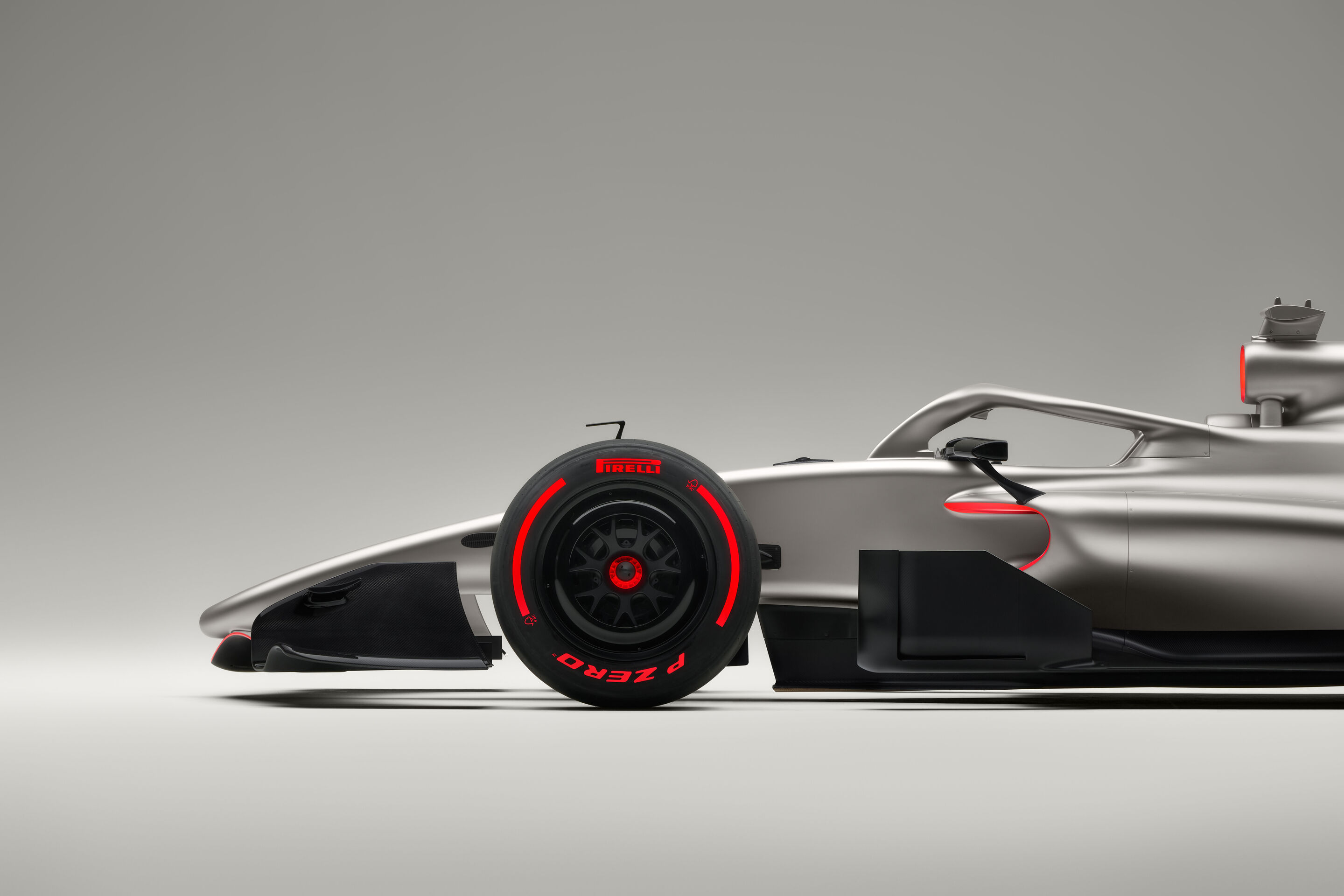 Audi R26 Concept - Indoor studio shot, exterior, side view, detail