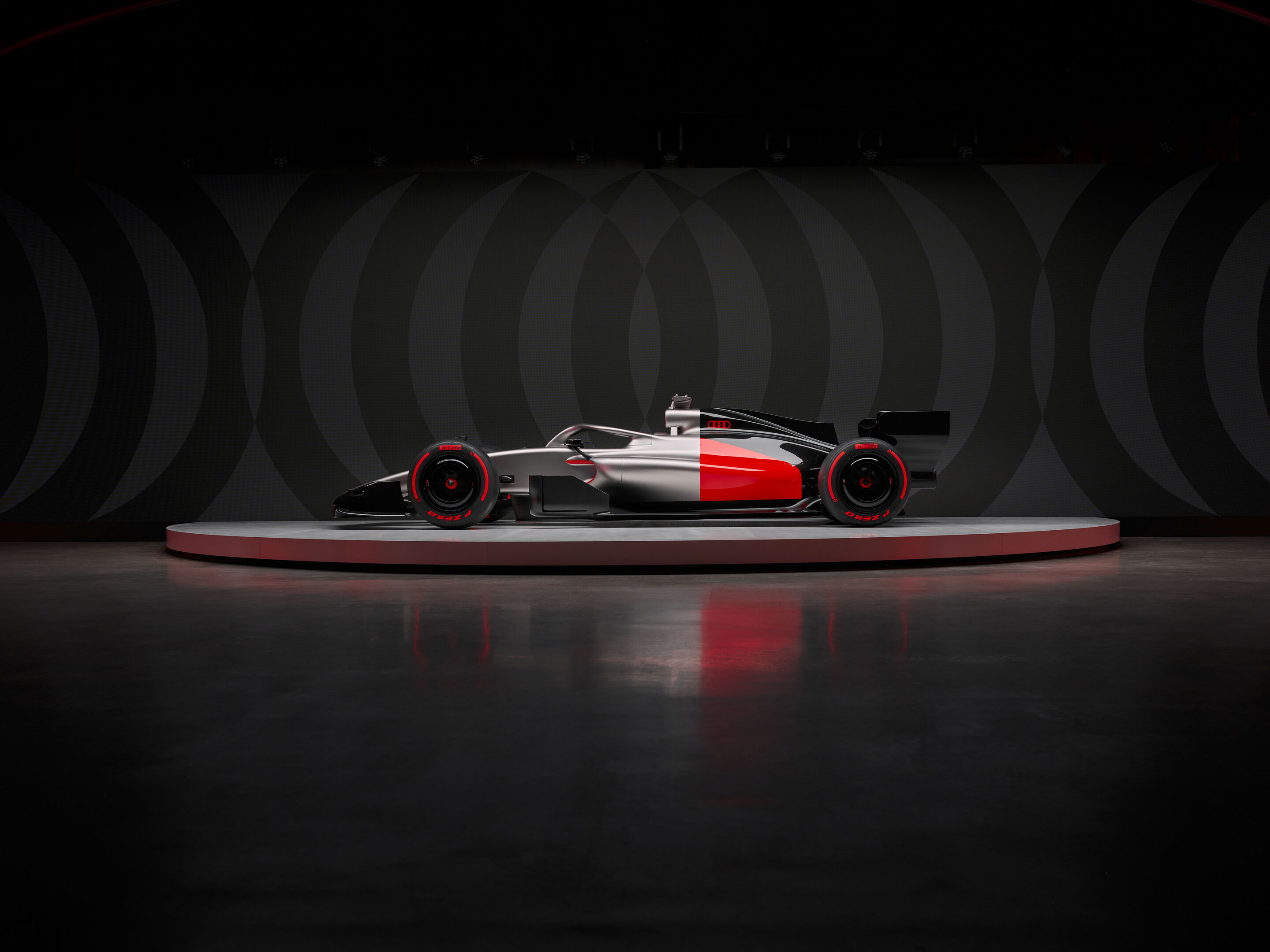 Audi unveils design for Formula 1 - The Audi R26 Concept previews the brand’s identity in the pinnacle of motorsport. Impressions from the reveal event “Audi One” in Munich, November 12, 2025.