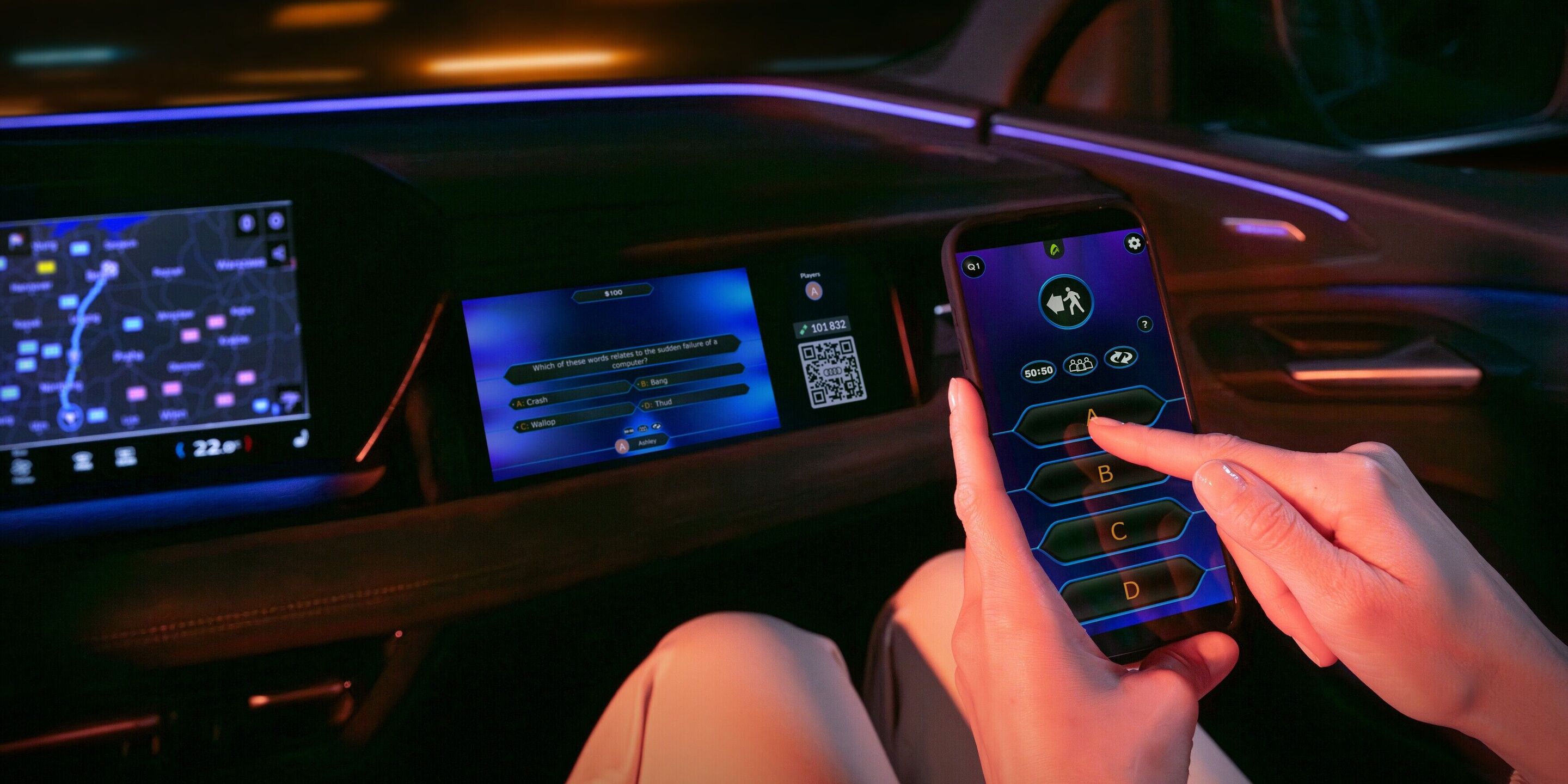 Connectivity and in-car entertainment - Gaming fun on the go: Audi integrates AirConsole