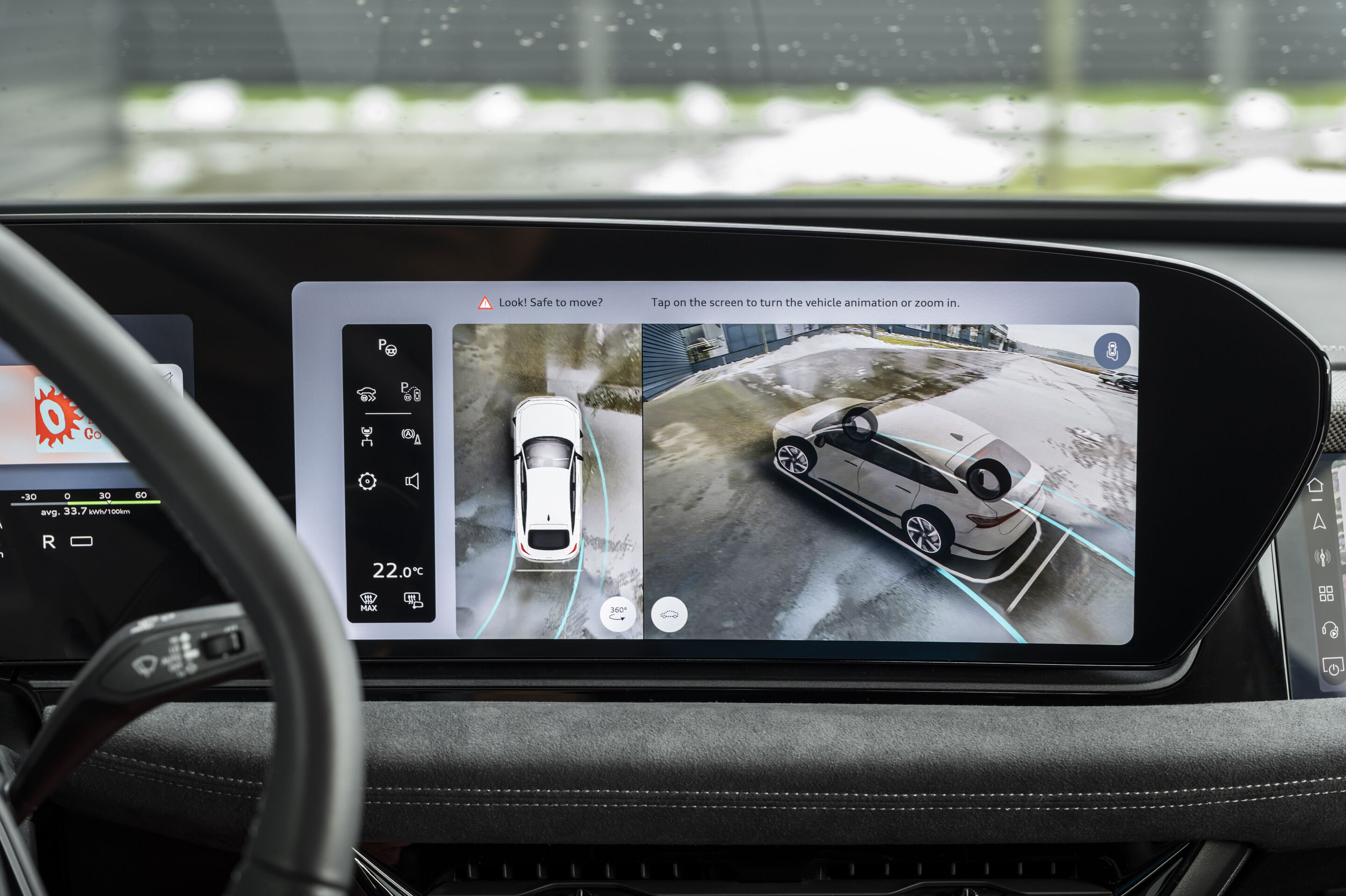 Updates for five Audi model series: more emotion, comfort, and features in store - The reversing assistant takes over steering for the last 50 meters, making maneuvering in narrow streets easier.