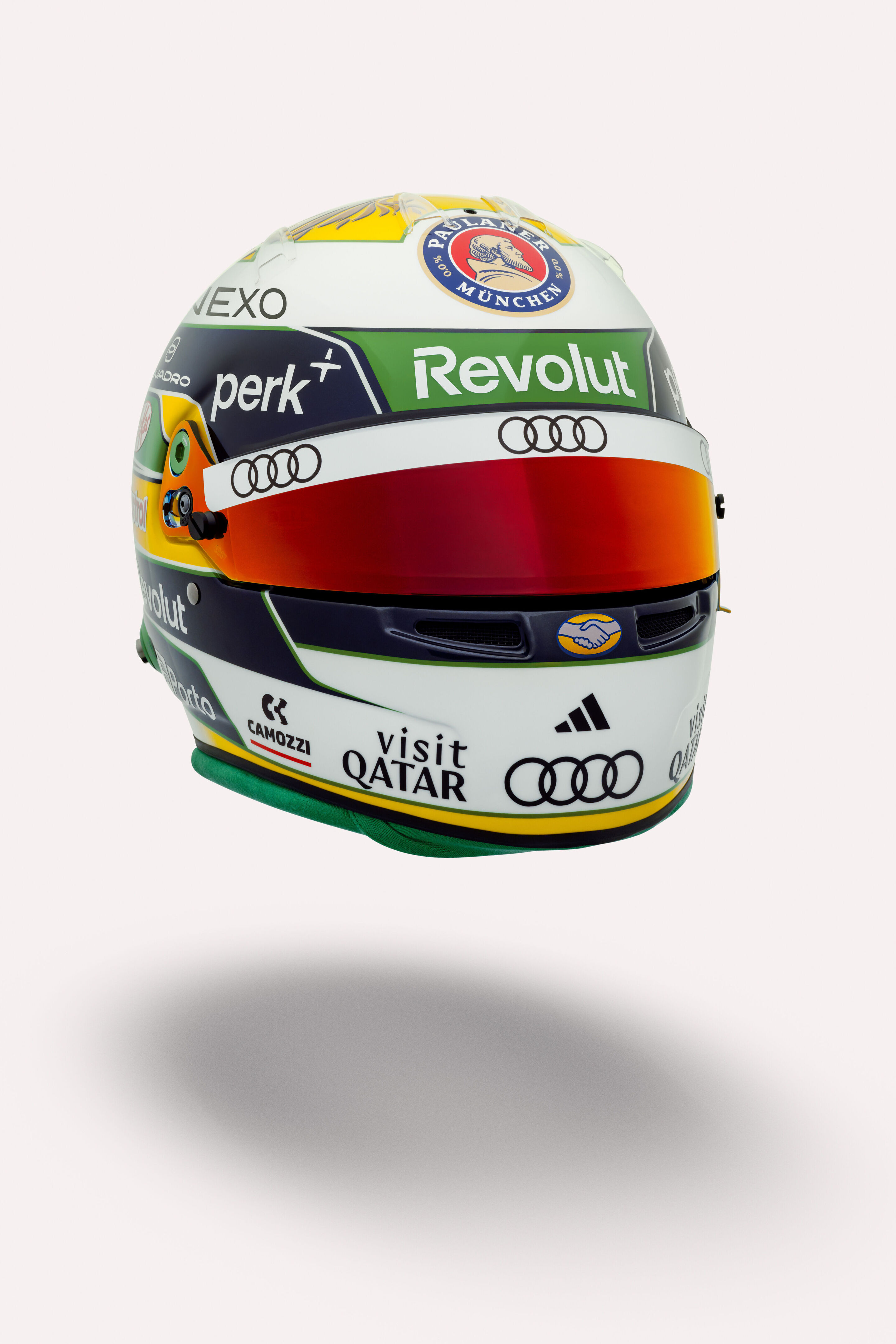 Team launch Audi Revolut F1 Team - Helmet Gabriel Bortoleto
