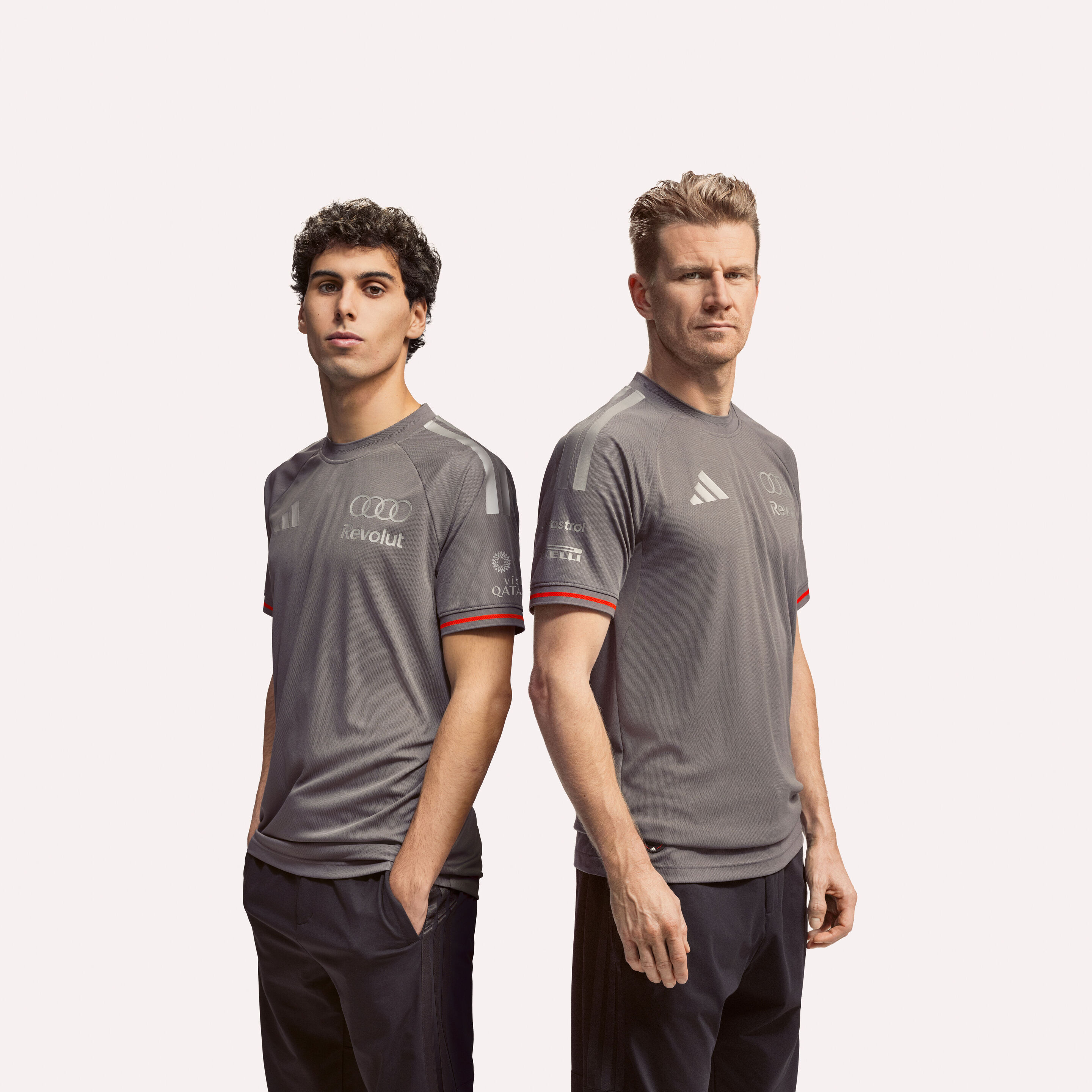 Gabriel Bortoleto, Nico Hülkenberg - Gabriel Bortoleto and Nico Hülkenberg, drivers at Audi Revolut F1 Team
