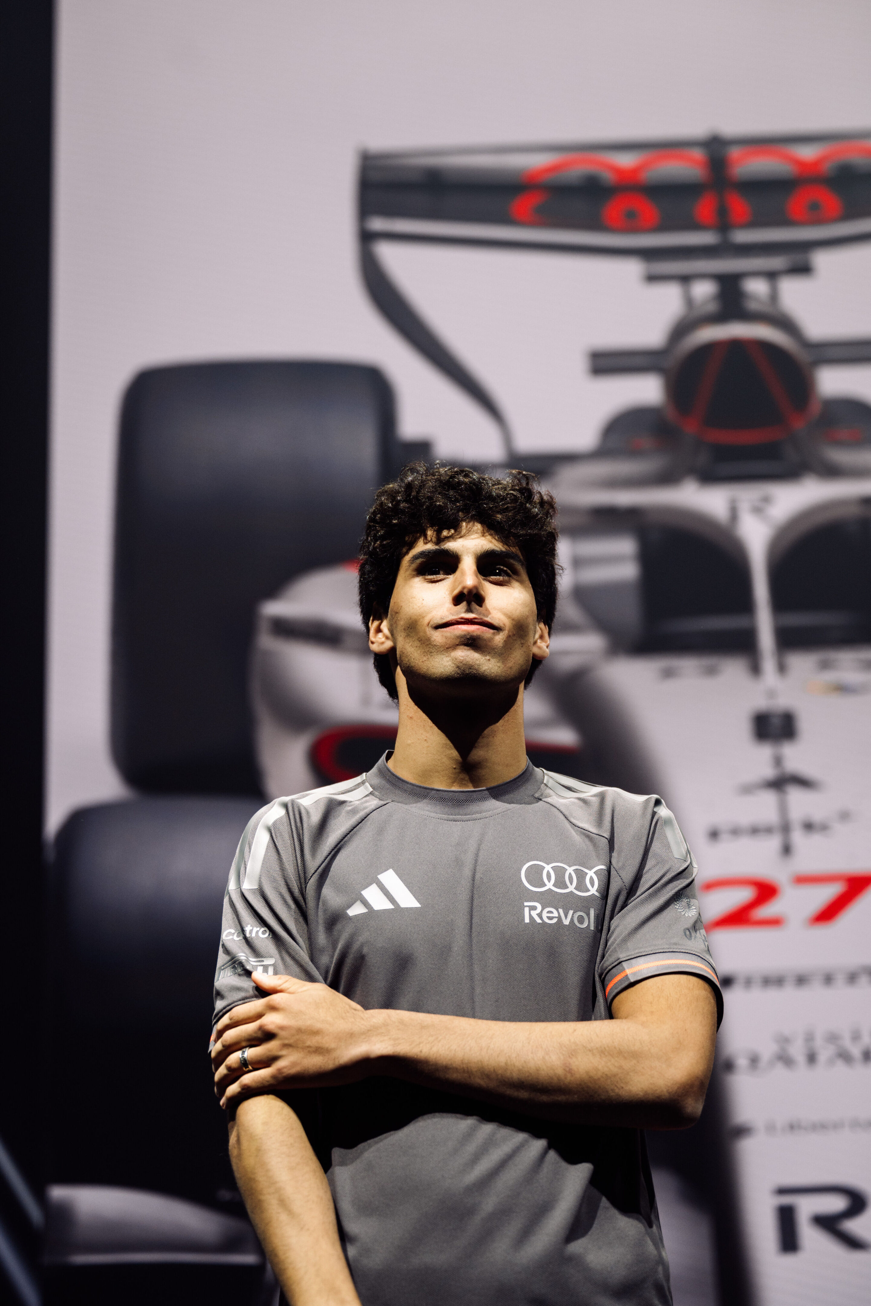 Team launch Audi Revolut F1 Team - Gabriel Bortoleto, driver at Audi Revolut F1 Team