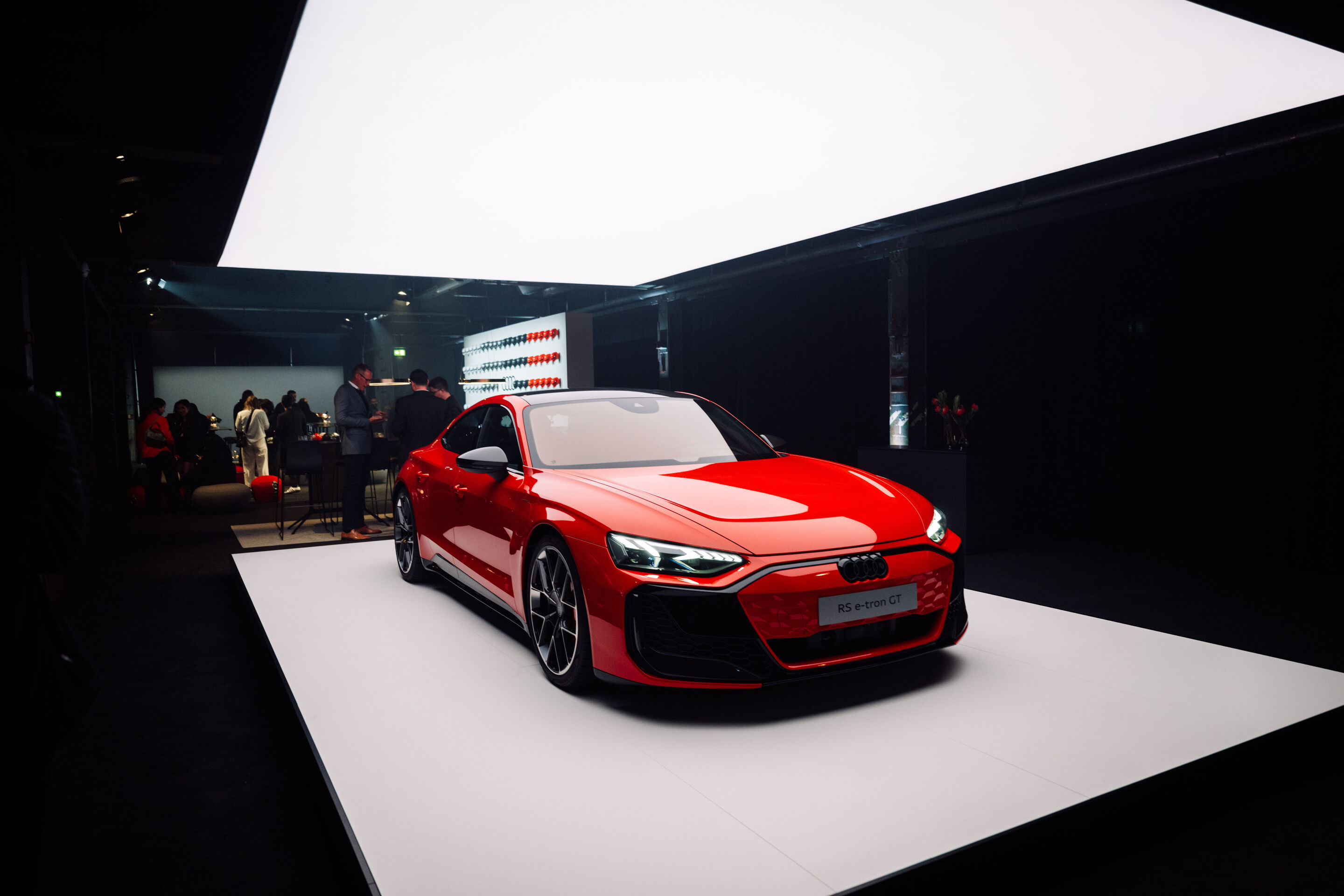 Team launch Audi Revolut F1 Team - Audi RS e-tron GT performance at the Audi Revolut F1 Team presentation in Berlin