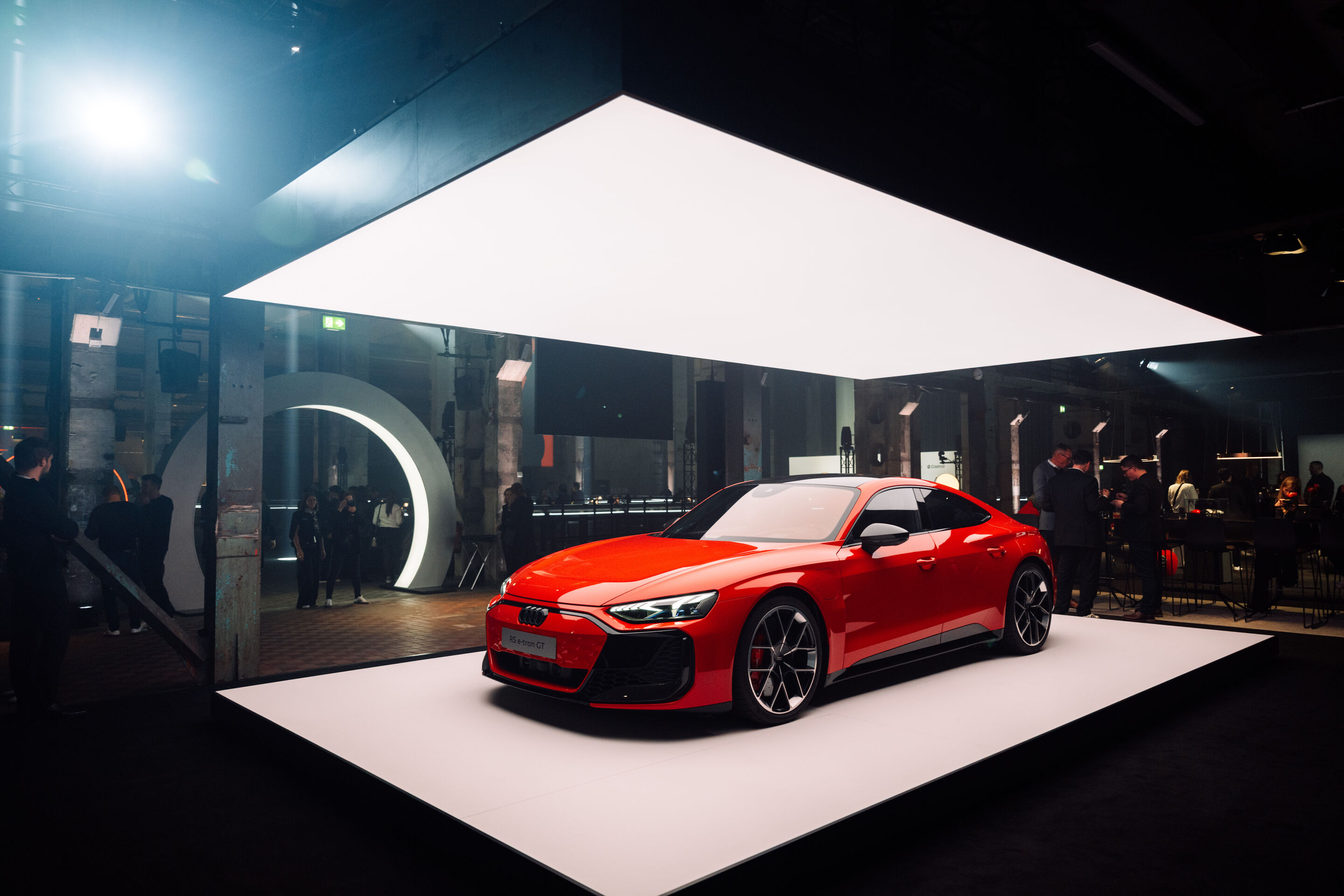 Team launch Audi Revolut F1 Team - Audi RS e-tron GT performance at the Audi Revolut F1 Team presentation in Berlin