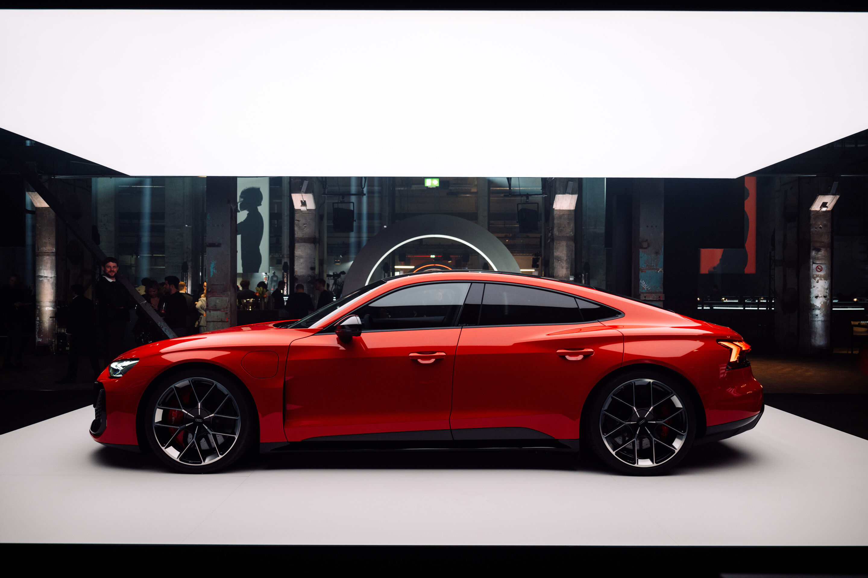 Team launch Audi Revolut F1 Team - Audi RS e-tron GT performance at the Audi Revolut F1 Team presentation in Berlin