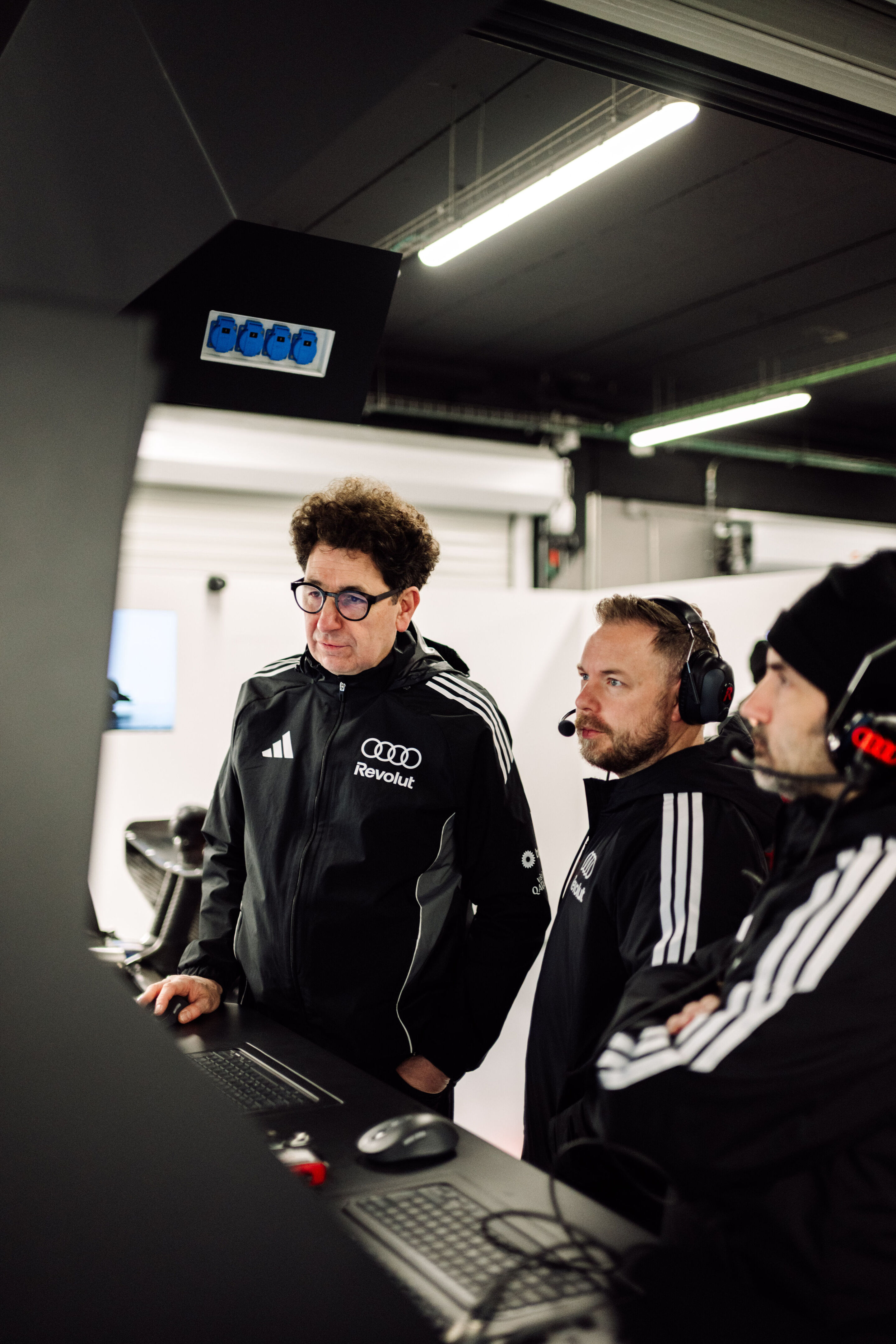 Audi Revolut F1 Team: Shakedown Barcelona - Mattia Binotto