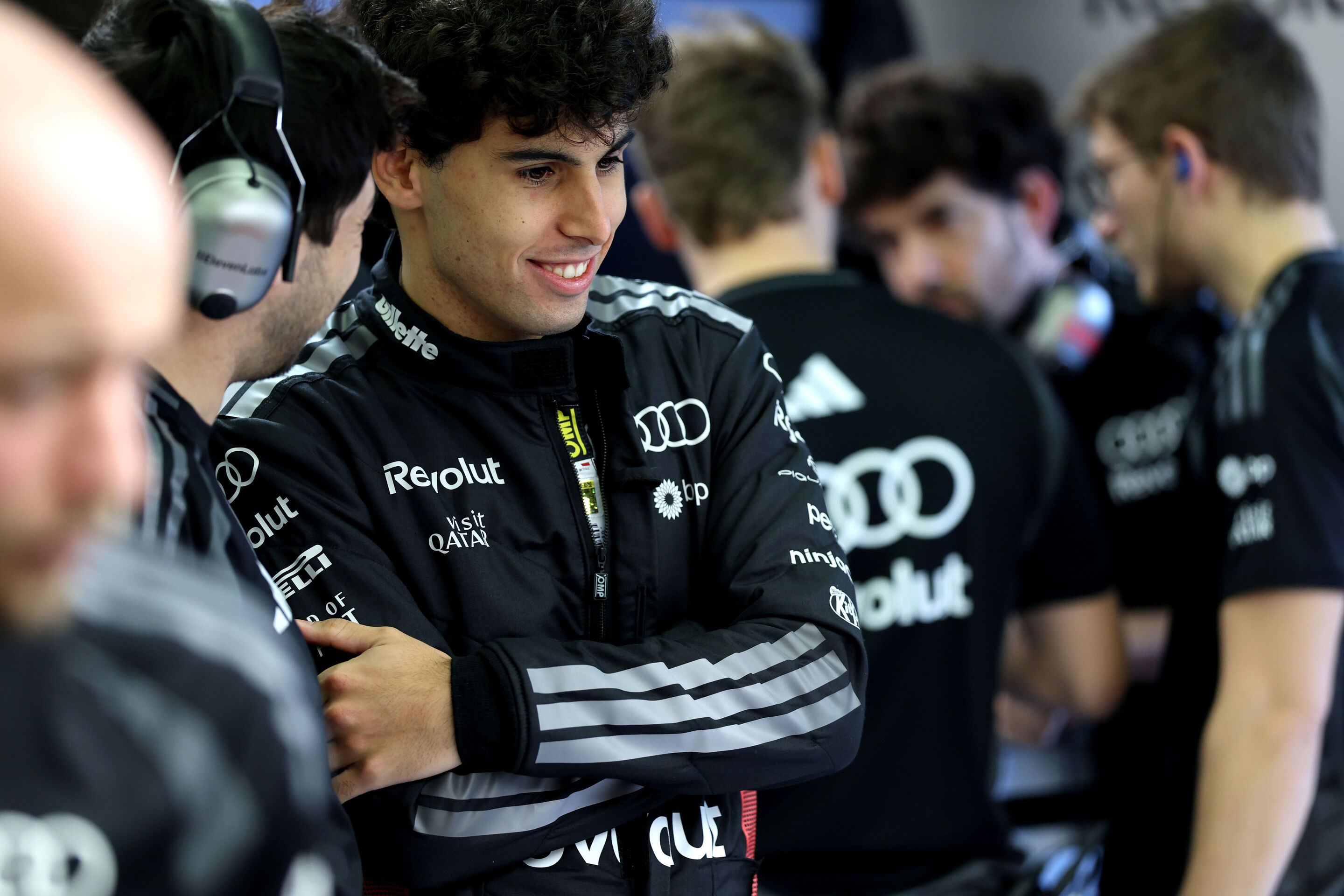 Audi Revolut F1 Team: Pre-Season Testing Bahrain - Gabriel Bortoleto
