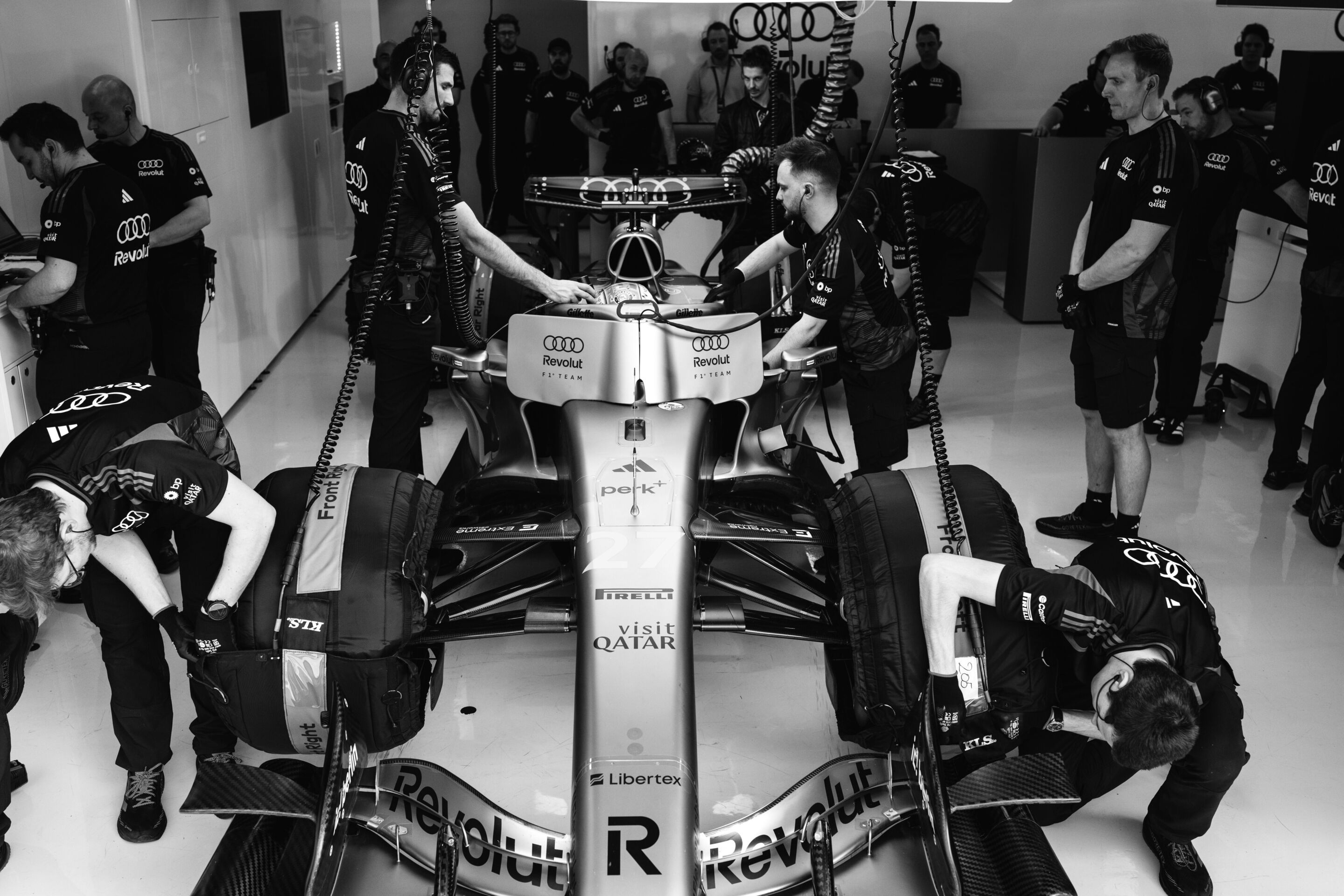 Audi Revolut F1 Team: Pre-Season Testing Bahrain - Audi Revolut F1 Team