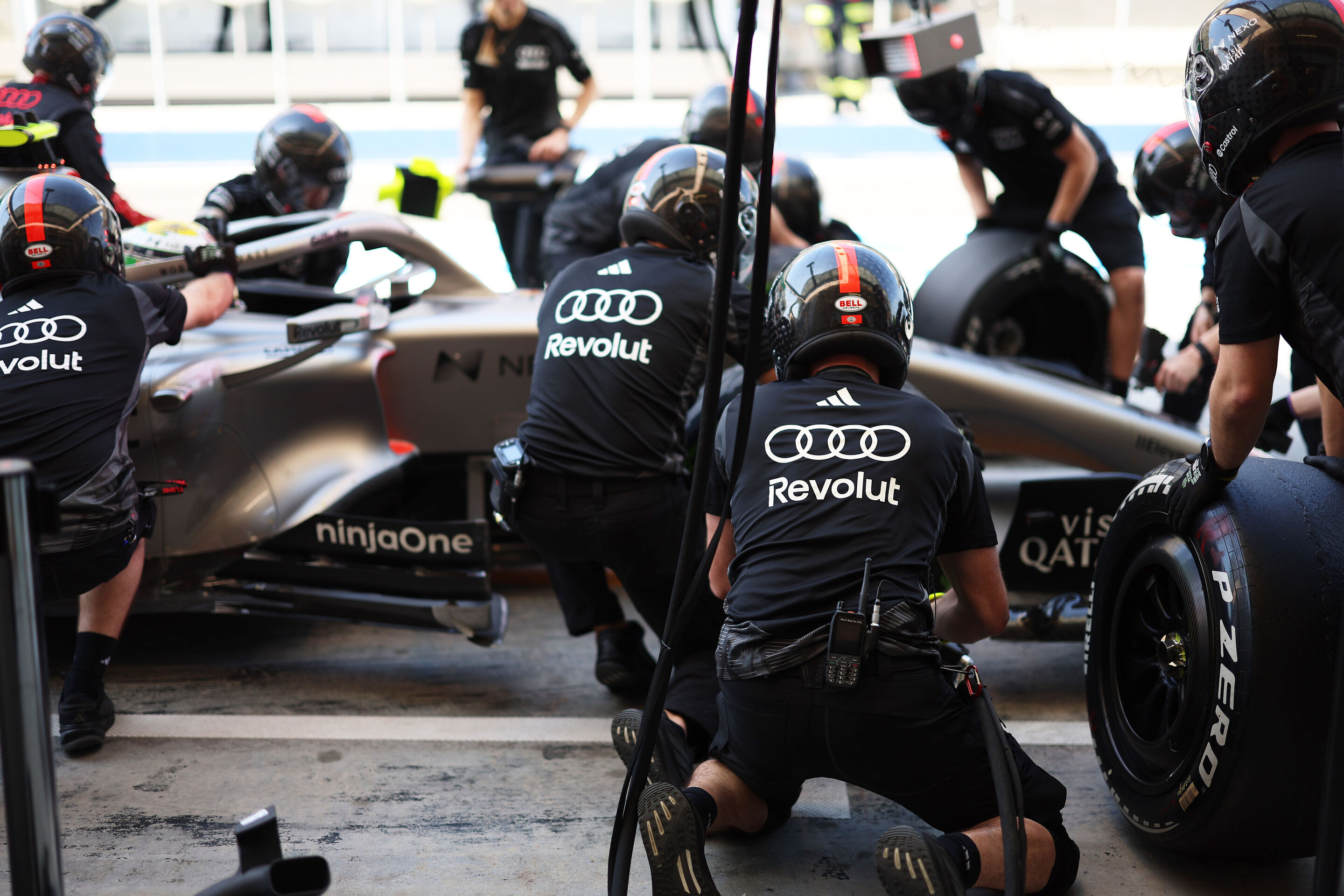 Audi Revolut F1 Team: Pre-Season Testing Bahrain - Audi Revolut F1 Team