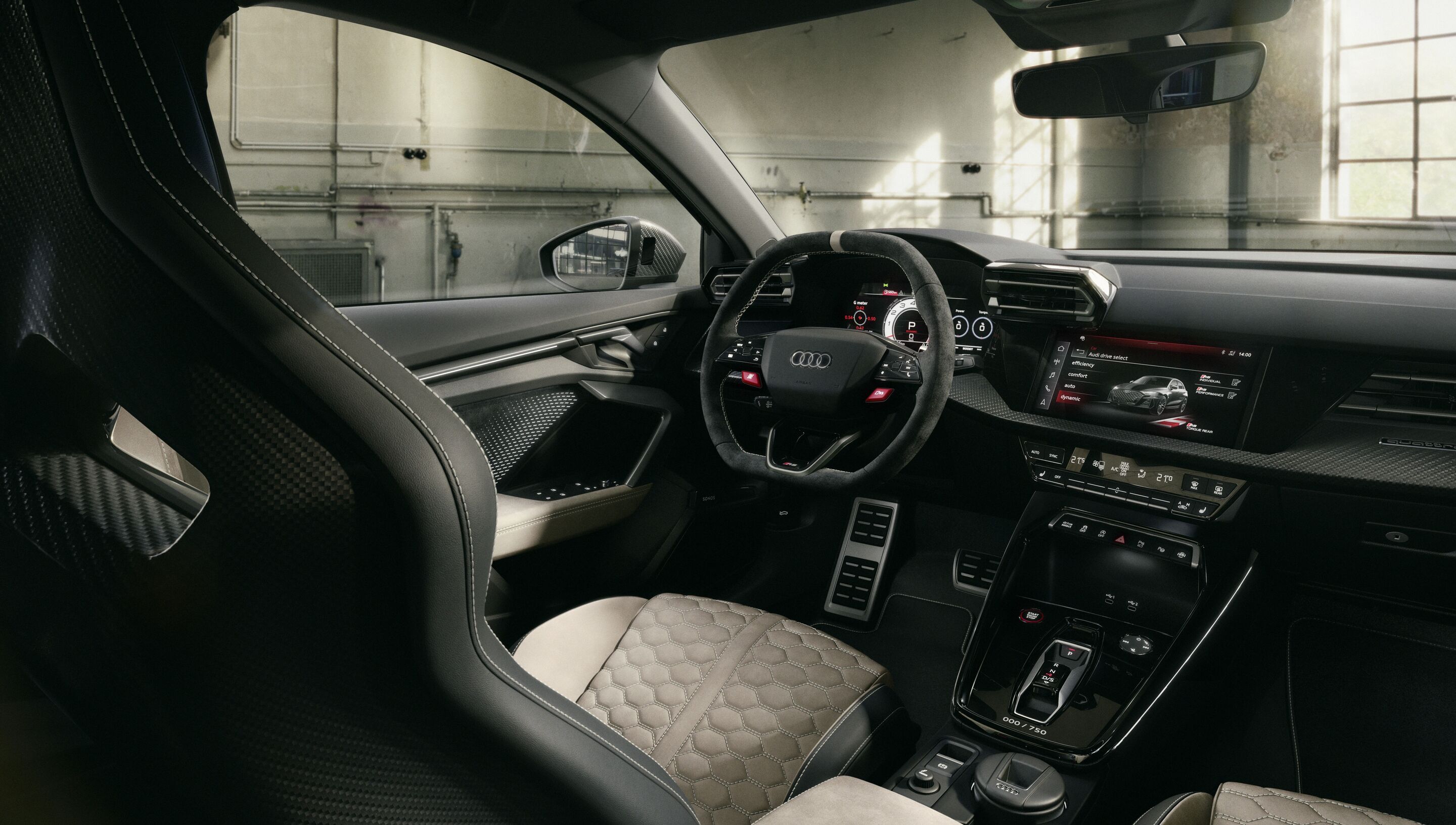 Audi RS 3 Sedan competition limited / Audi RS 3 Sportback competition limited - Indoor static photo, interior