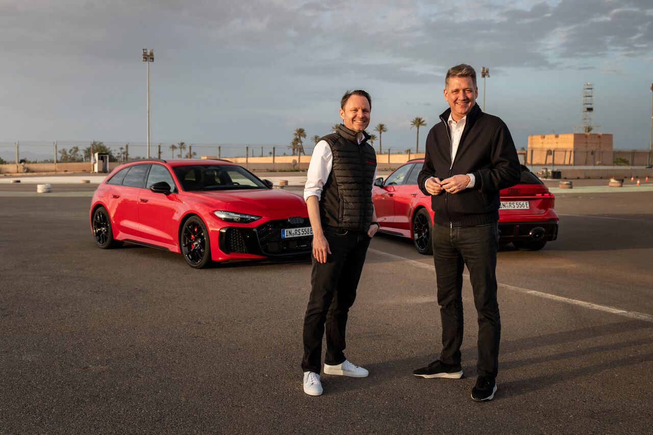 First drive in Morocco: hybrid meets high performance in the new Audi RS 5