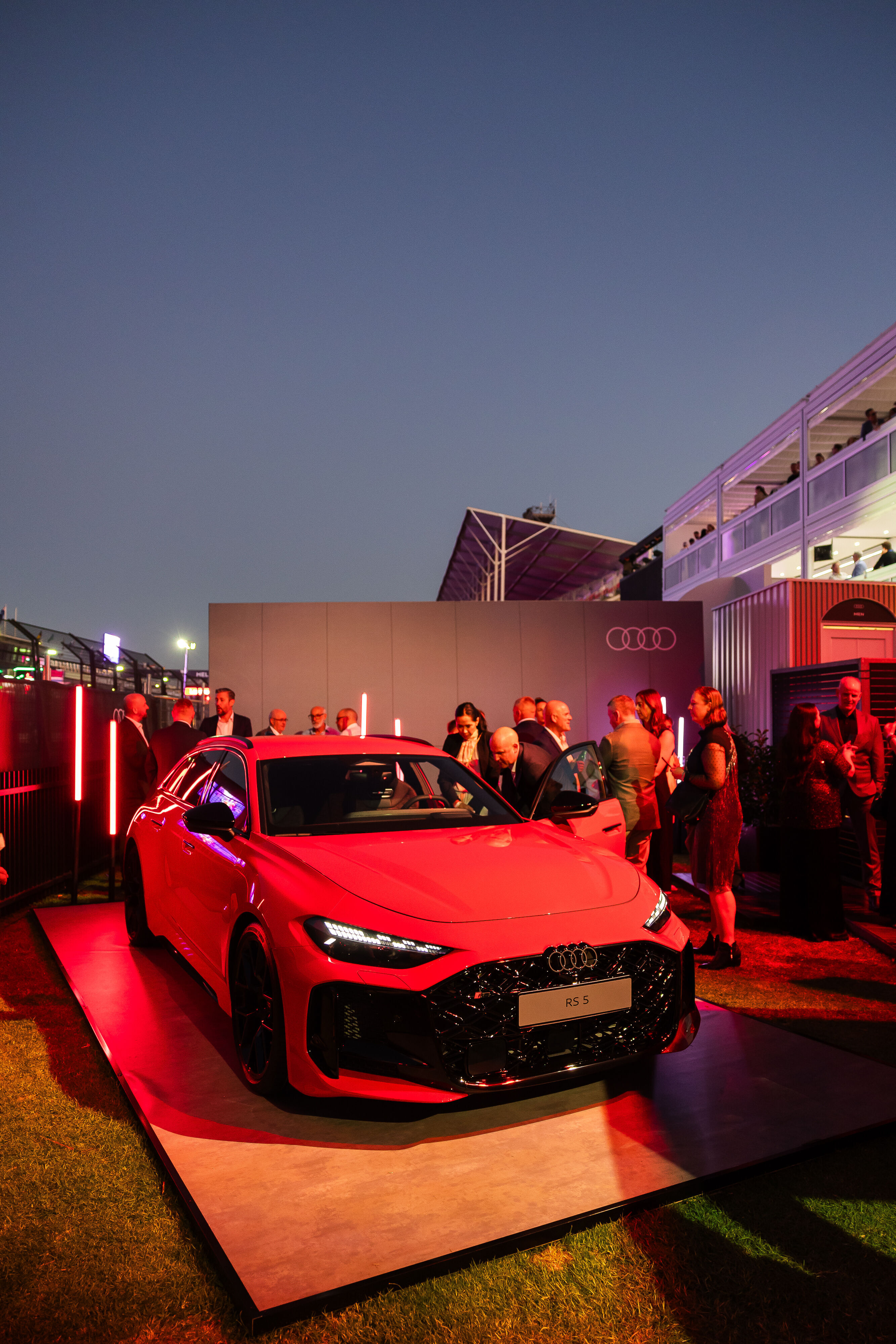 Audi makes its Formula 1 debut - Audi Australia launch event for the new Audi RS 5.