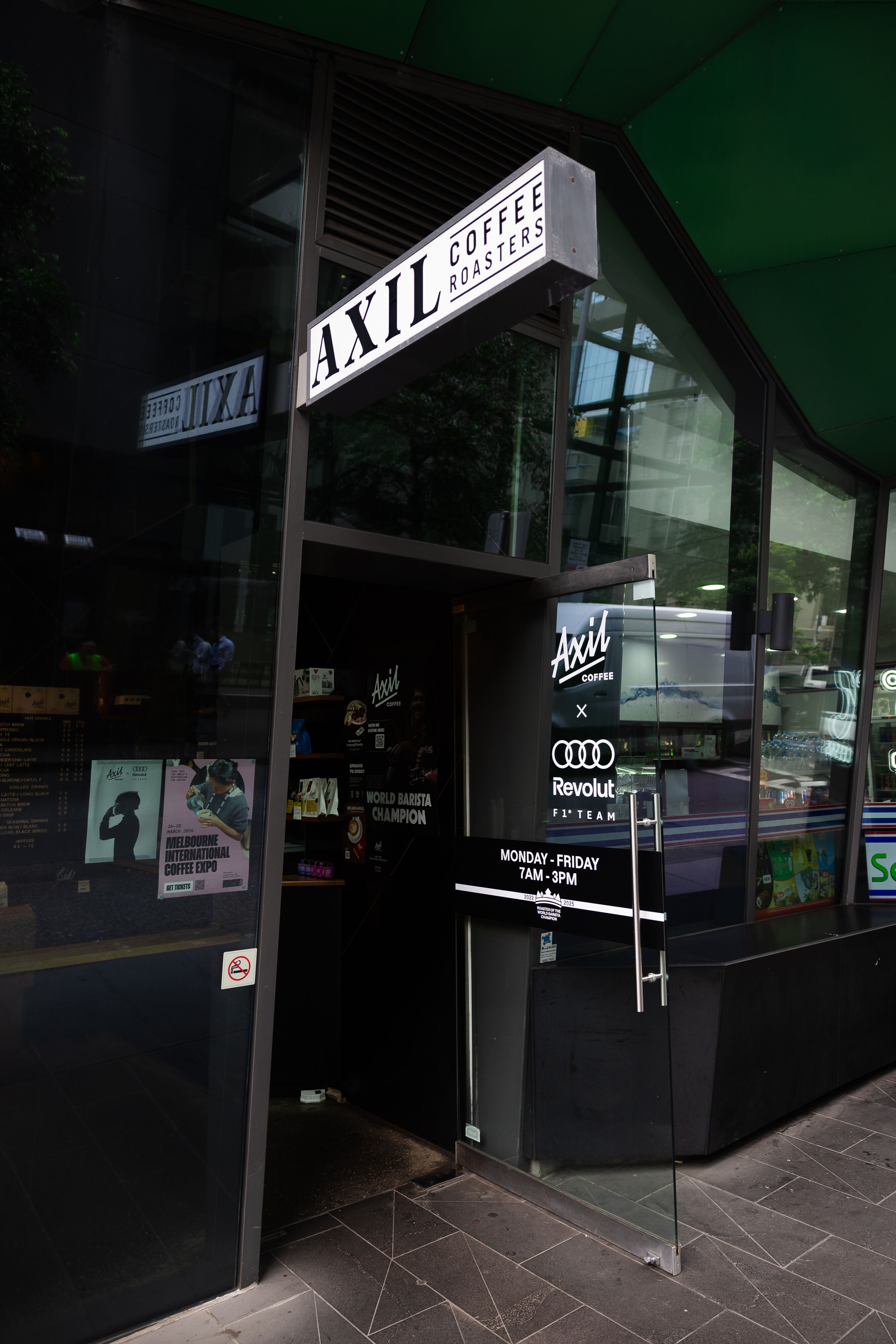 Audi makes its Formula 1 debut - The Audi Revolut F1 Team has embedded itself into the city’s food and coffee culture through collaborations with Melbourne favorites Nico’s Deli and Axil Coffee Roasters.