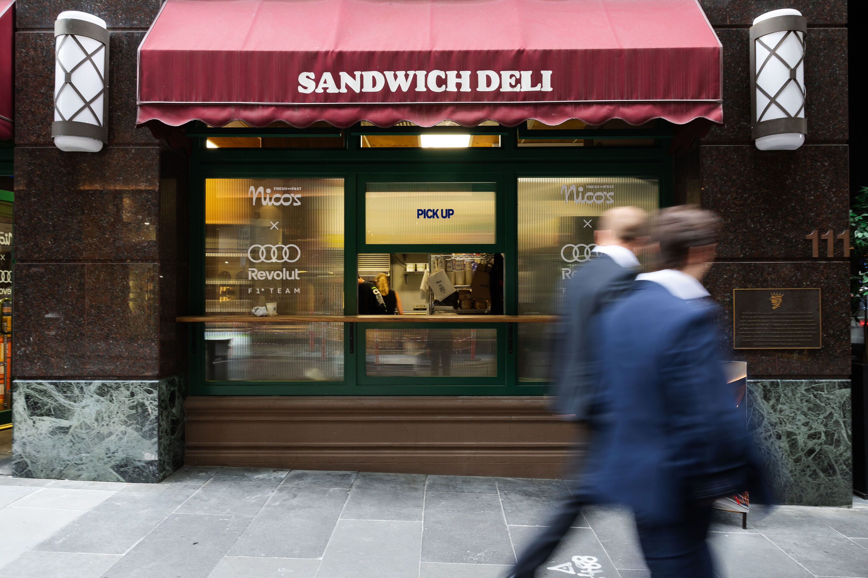 Audi makes its Formula 1 debut - The Audi Revolut F1 Team has embedded itself into the city’s food and coffee culture through collaborations with Melbourne favorites Nico’s Deli and Axil Coffee Roasters.