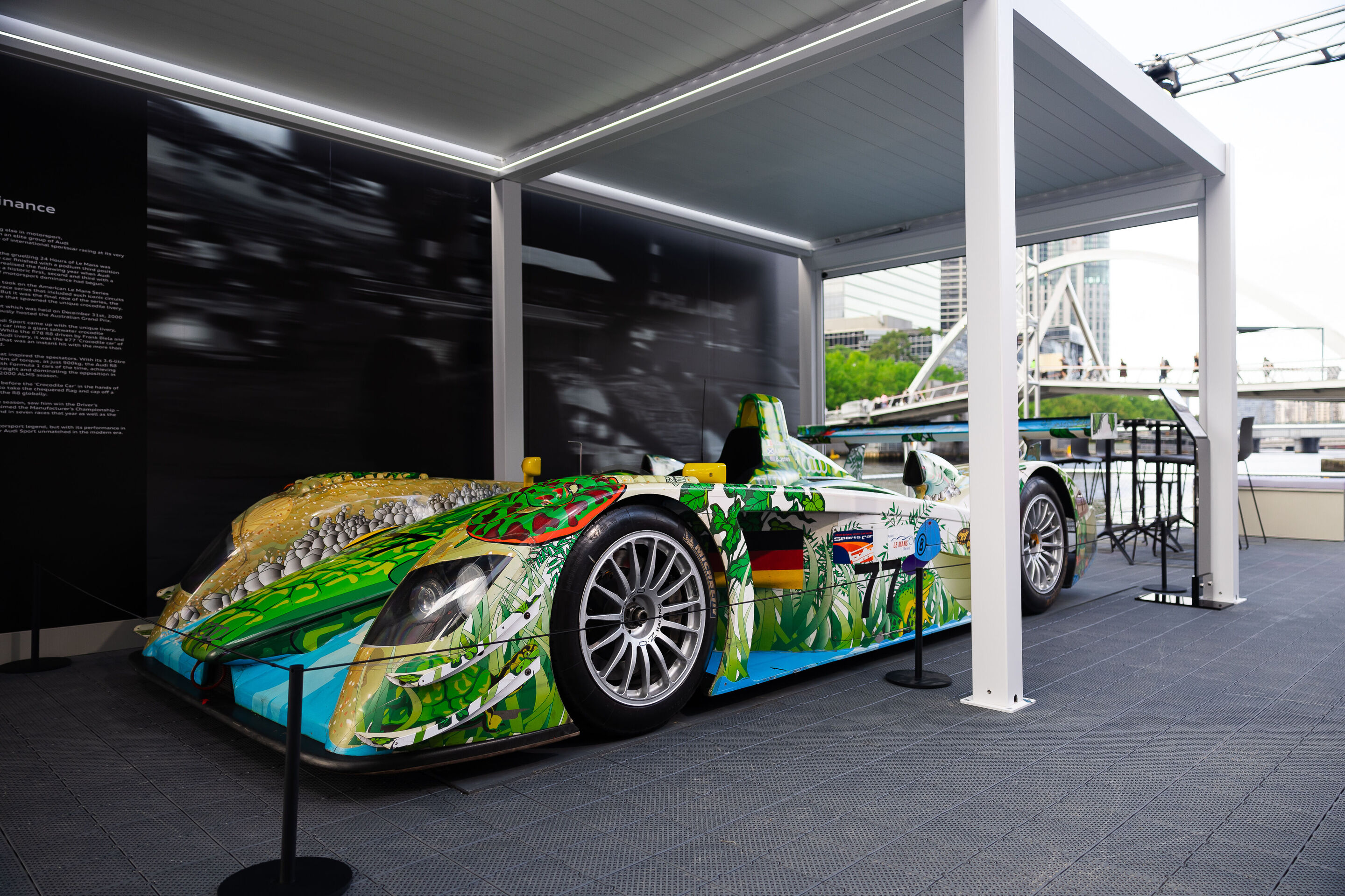 Audi makes its Formula 1 debut - Audi R8