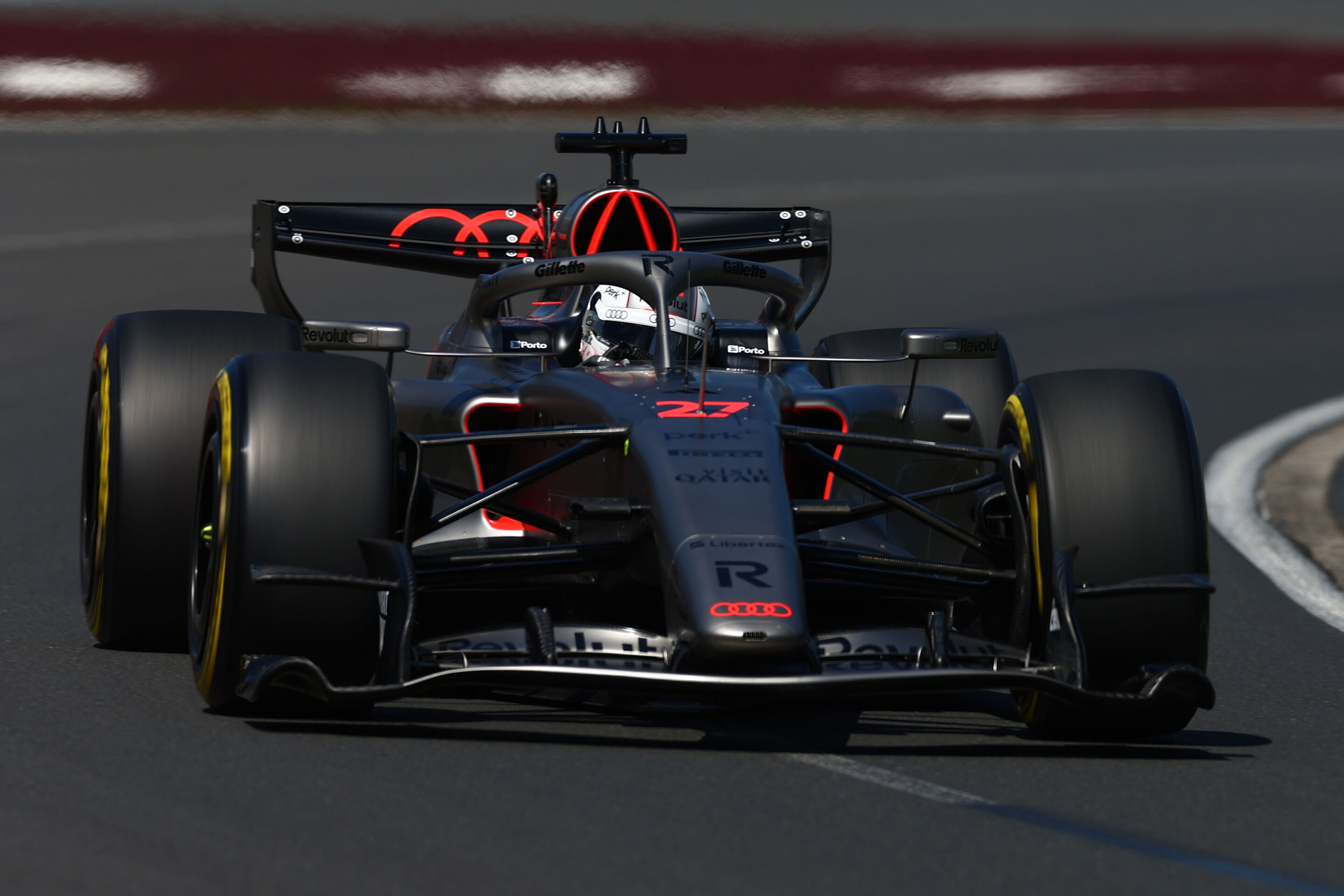 Audi makes its Formula 1 debut - Audi R26, Nico Hulkenberg