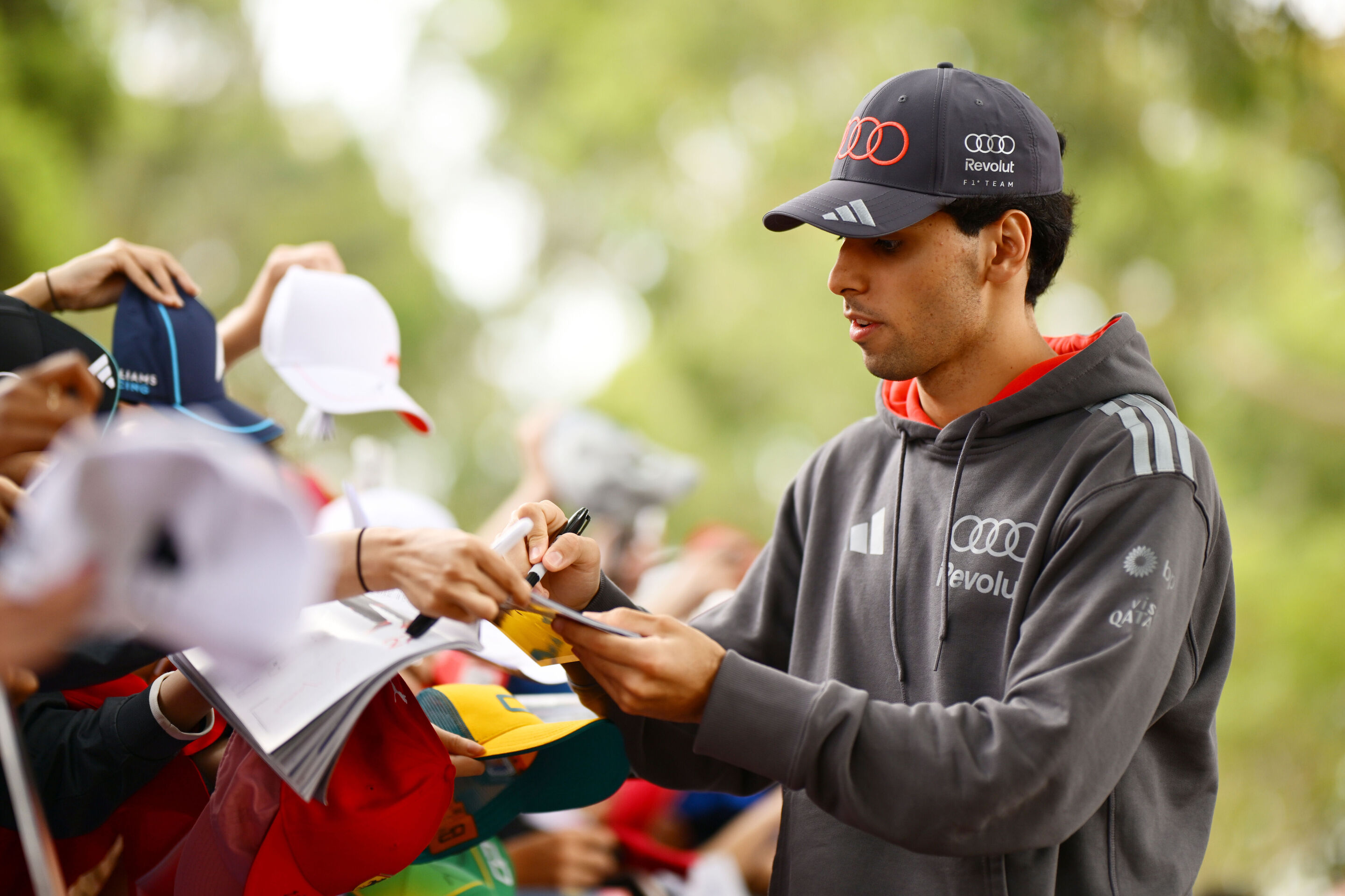 Audi makes its Formula 1 debut - Gabriel Bortoleto