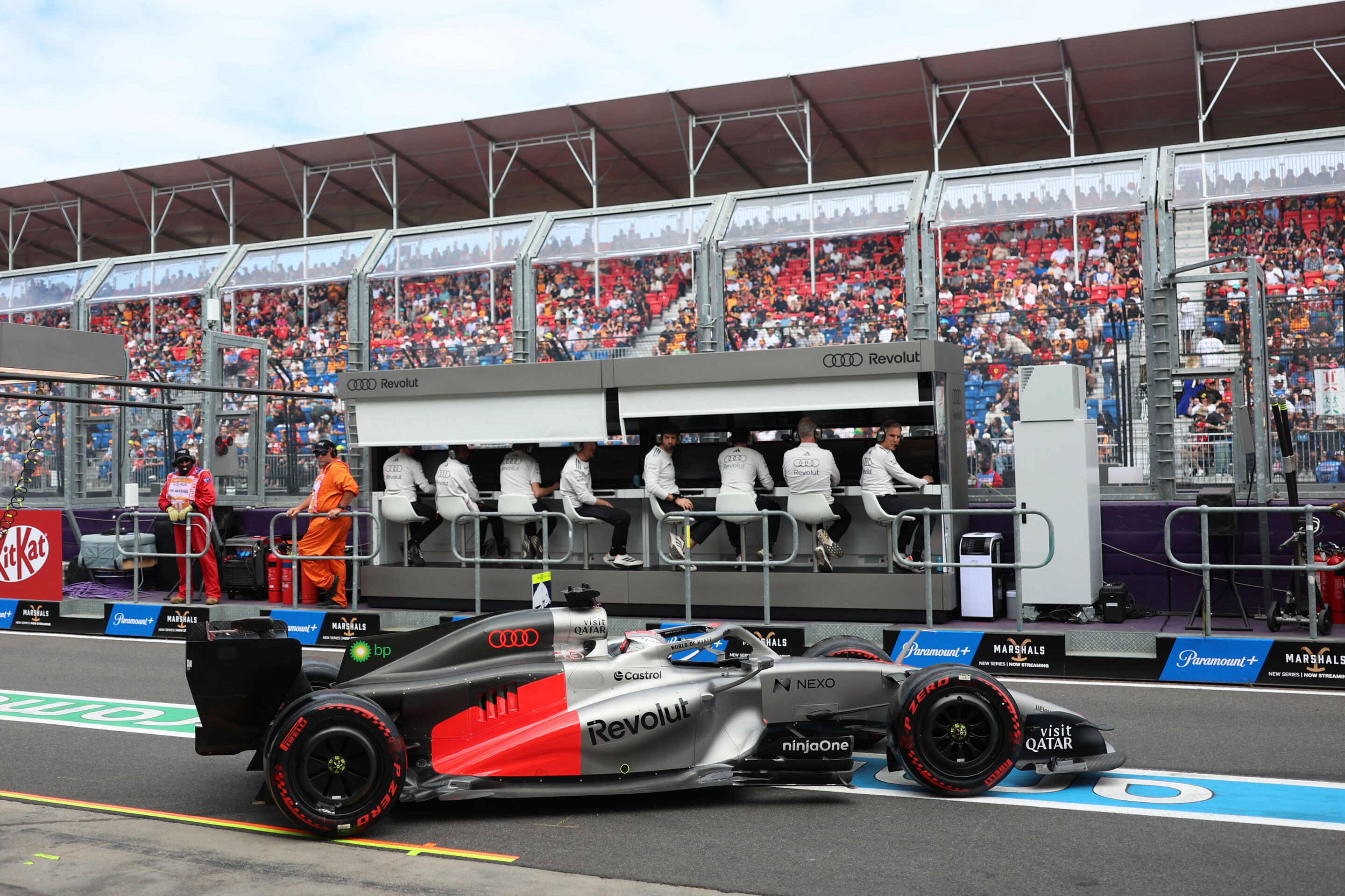Audi makes its Formula 1 debut - Audi R26 #27, Nico Hulkenberg