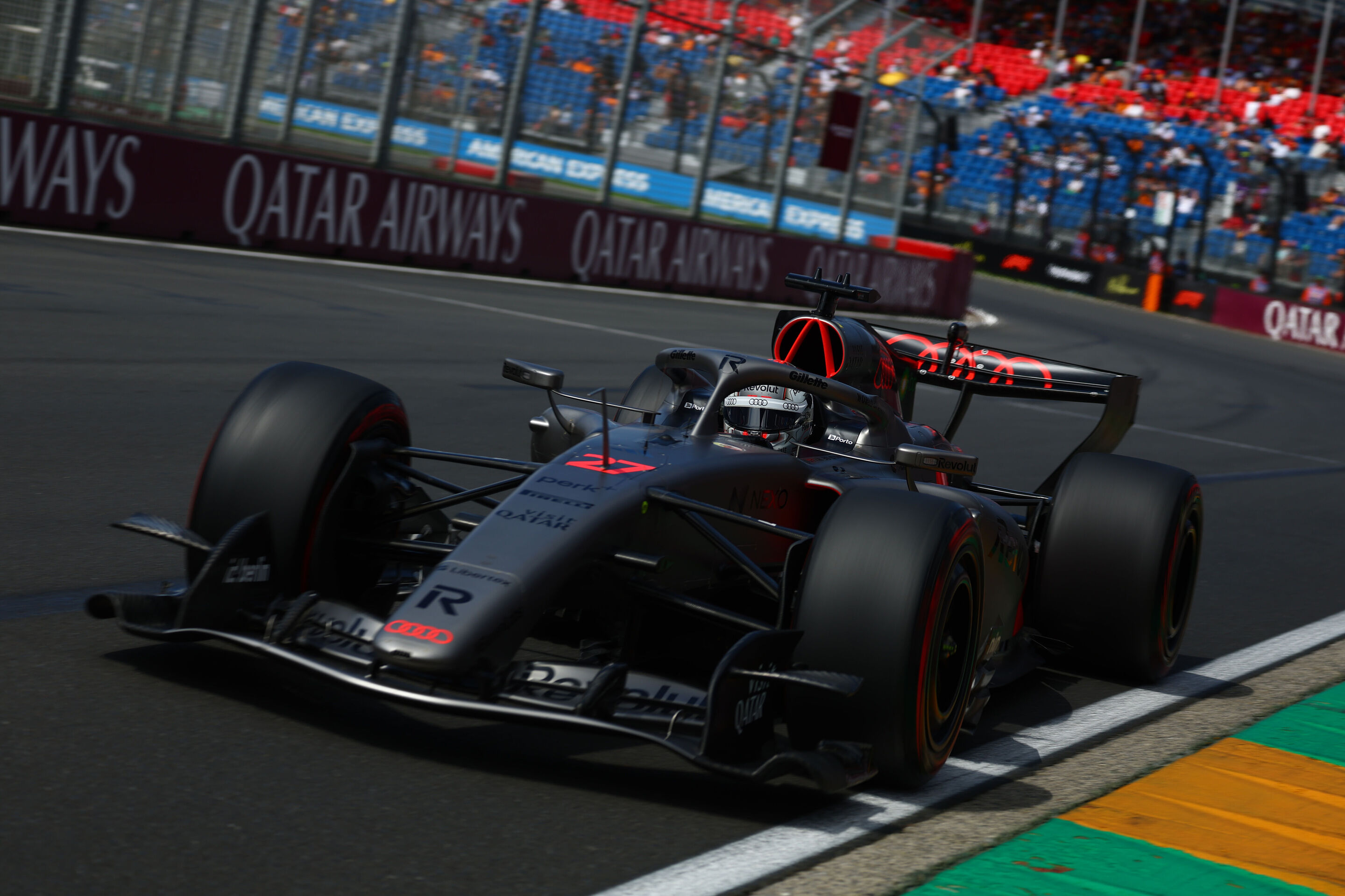 Audi makes its Formula 1 debut - Audi R26 #27, Nico Hulkenberg