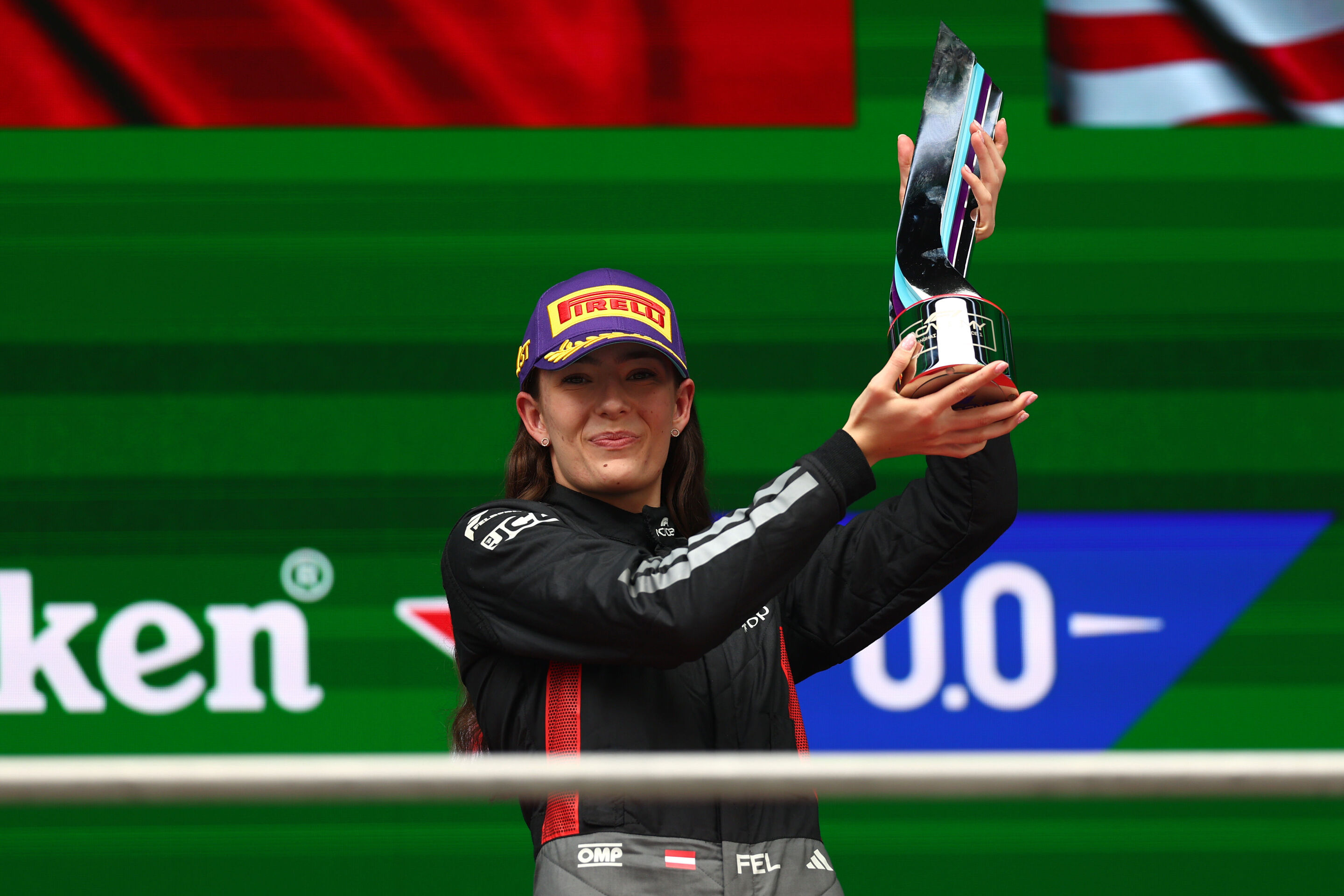 Audi Revolut F1 Team: Chinese Grand Prix - Emma Felbermayr won the main race of the F1 Academy in Shanghai on Sunday after finishing third in the sprint race the day before.
