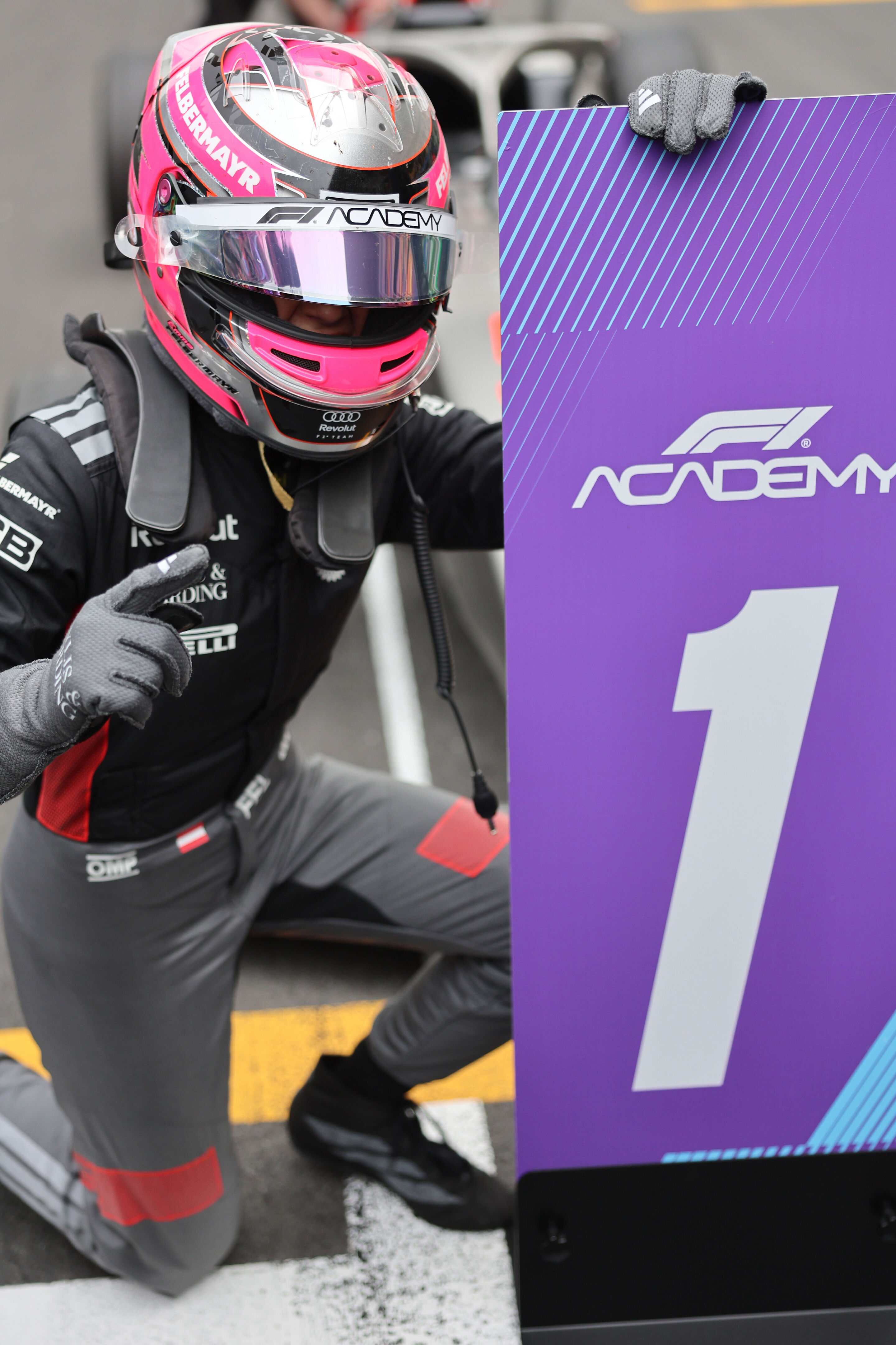 Audi Revolut F1 Team: Chinese Grand Prix - Emma Felbermayr won the main race of the F1 Academy in Shanghai on Sunday after finishing third in the sprint race the day before.
