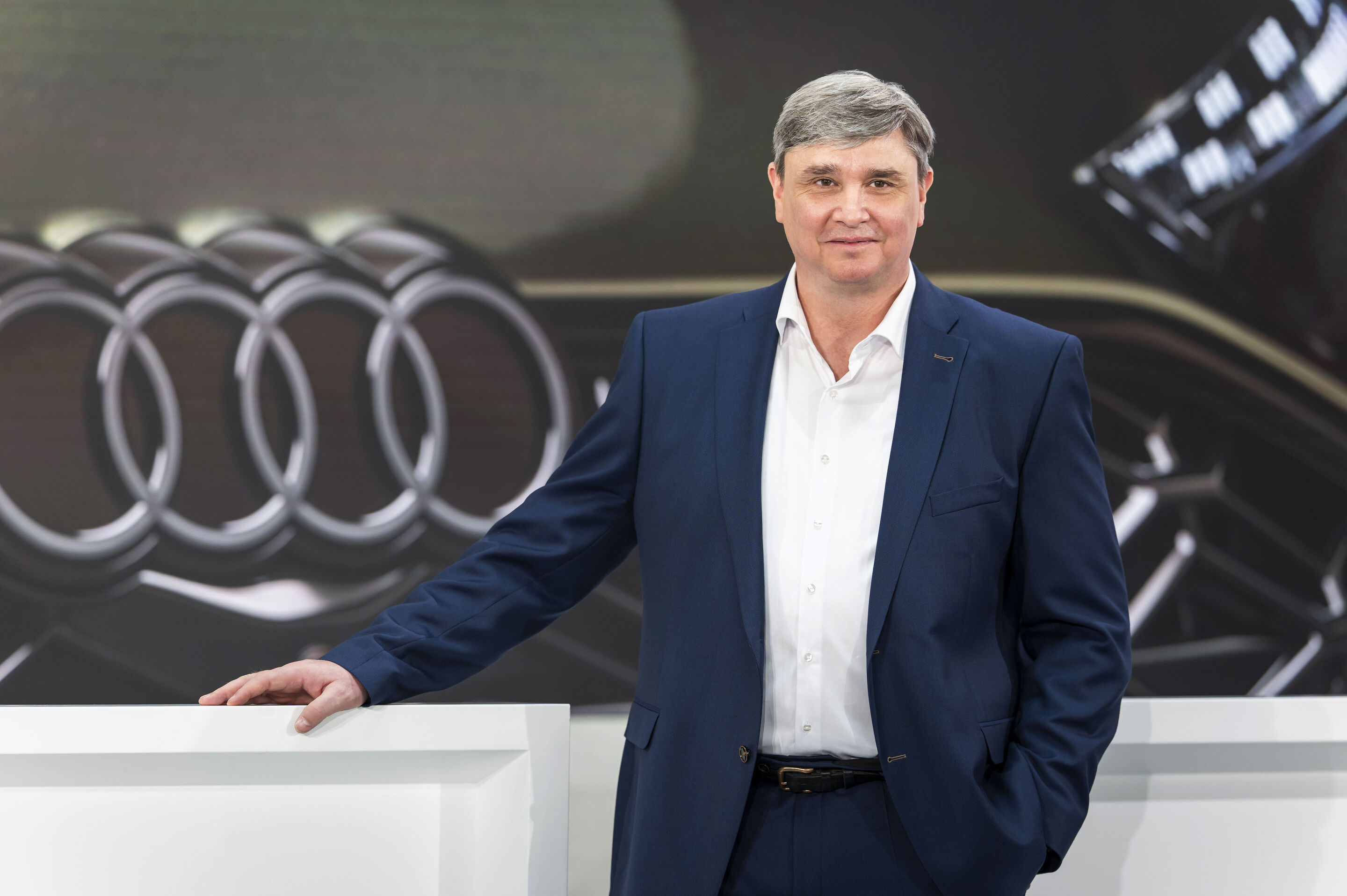 Audi Annual Media Conference 2026 - Jürgen Rittersberger, Member of the Board of Management for Finance, Legal Affairs and IT, at the Audi Media Conference 2026