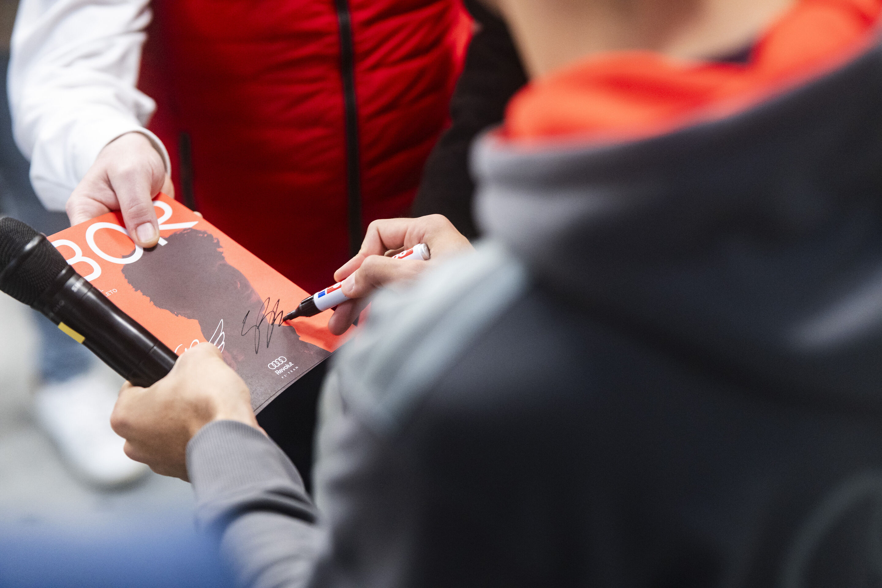 Gabriel Bortoleto besucht Audi in Ingolstadt - Impressionen von Bortoletos Besuch des Audi Forums in Ingolstadt
