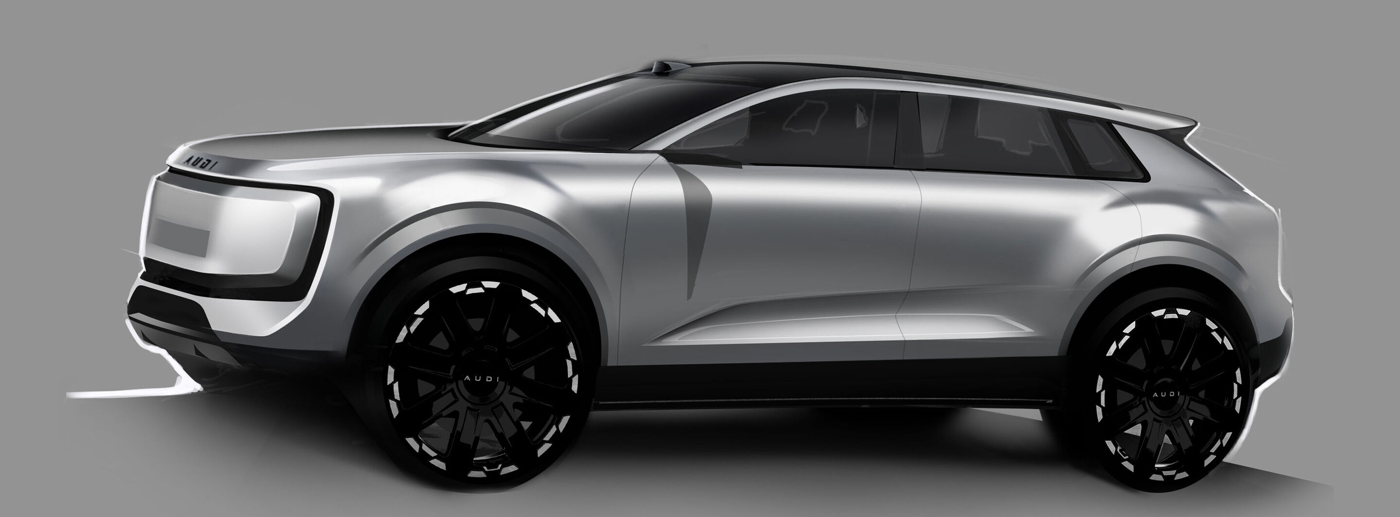 Sketch - Audi at Auto China 2026 - Sketches -  AUDI E7X