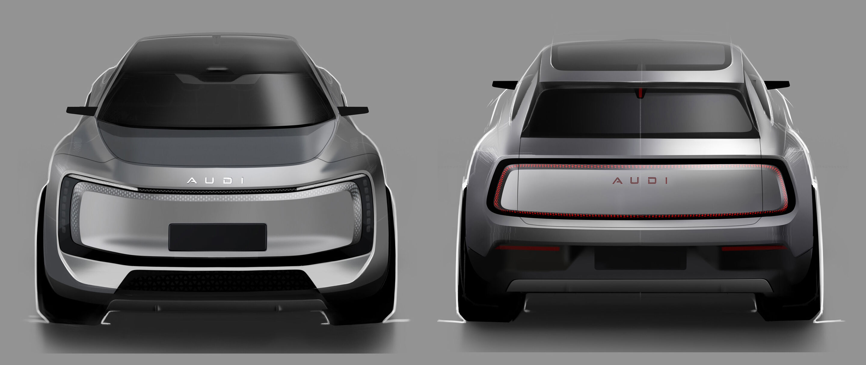 Sketch - Audi at Auto China 2026 - Sketches -  AUDI E7X